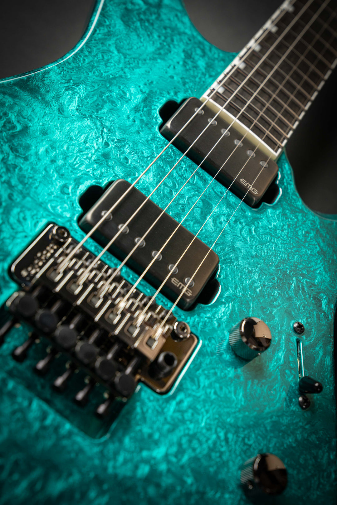 Custom Shop M-II CTM FR-E Liquid Metal Turquoise (E0921242)