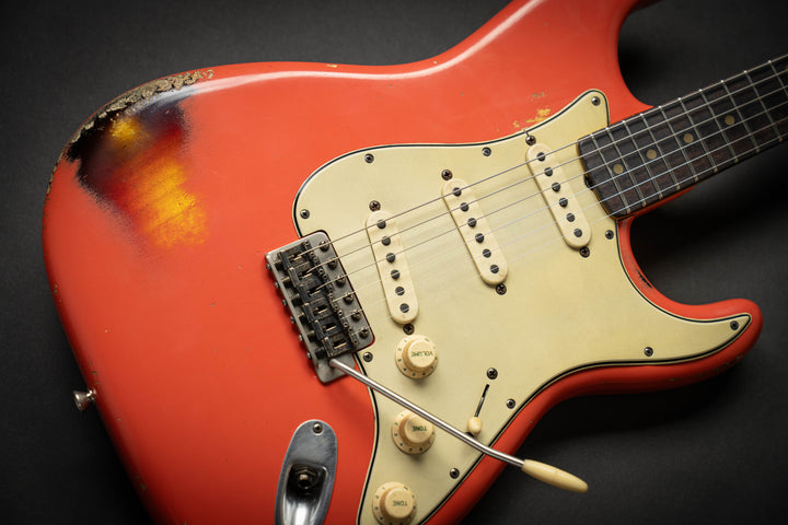 '62-S Fiesta Red Over Burst (75563)