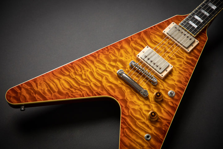 Custom Shop CH - Prototype - Flying V Honey Burst QM