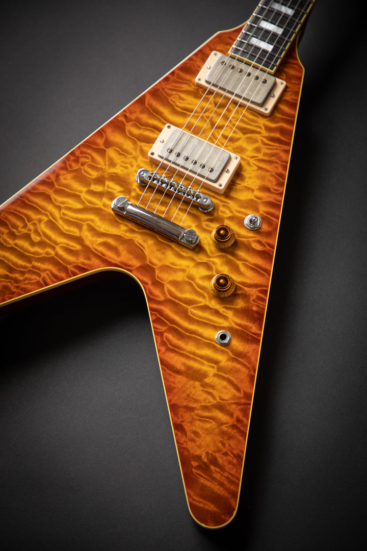 Custom Shop CH - Prototype - Flying V Honey Burst QM