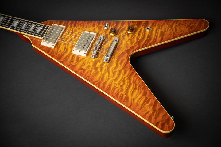 Custom Shop CH - Prototype - Flying V Honey Burst QM