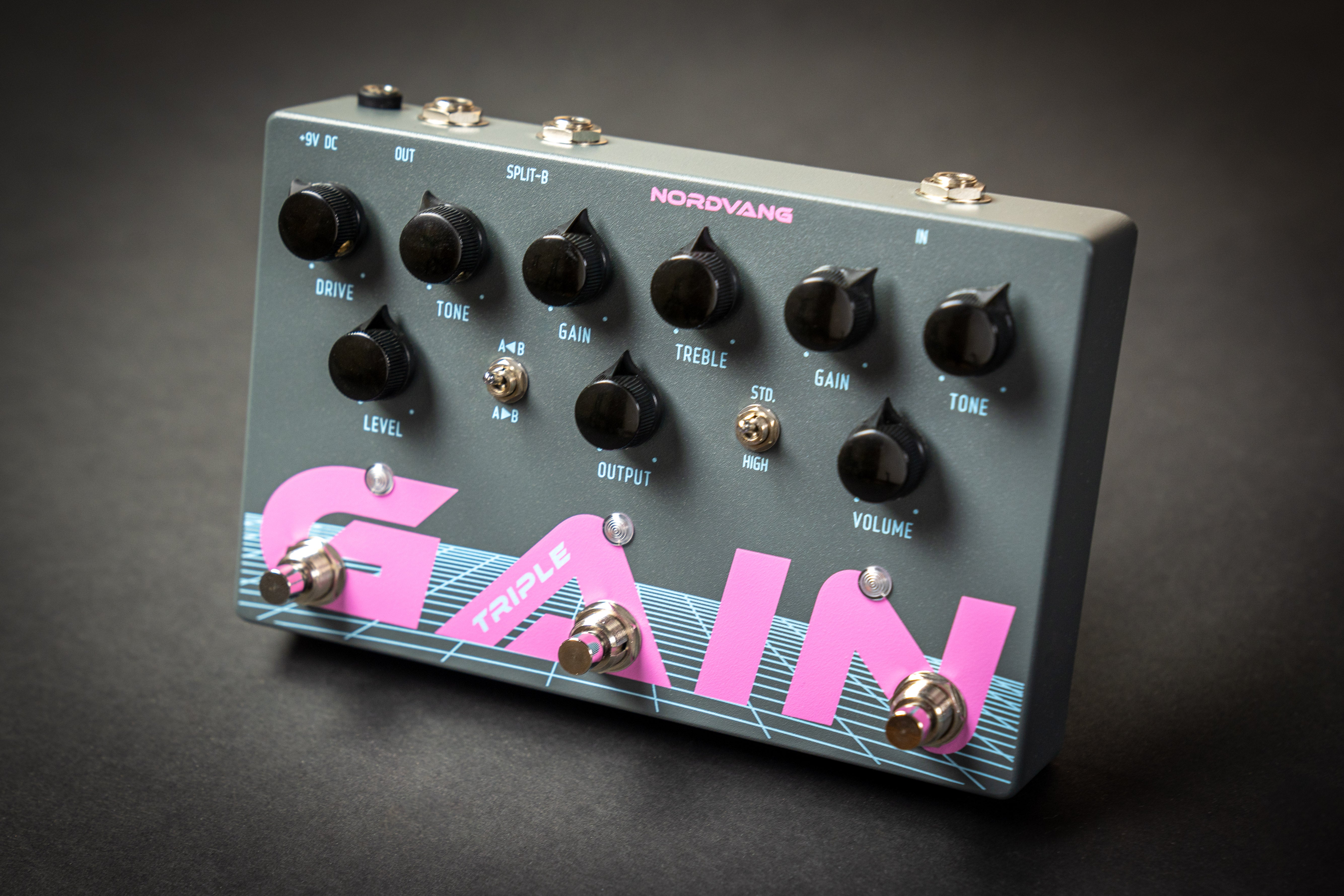 nordvang pedal Nordvang Custom Triple Gain – Guitars Rebellion