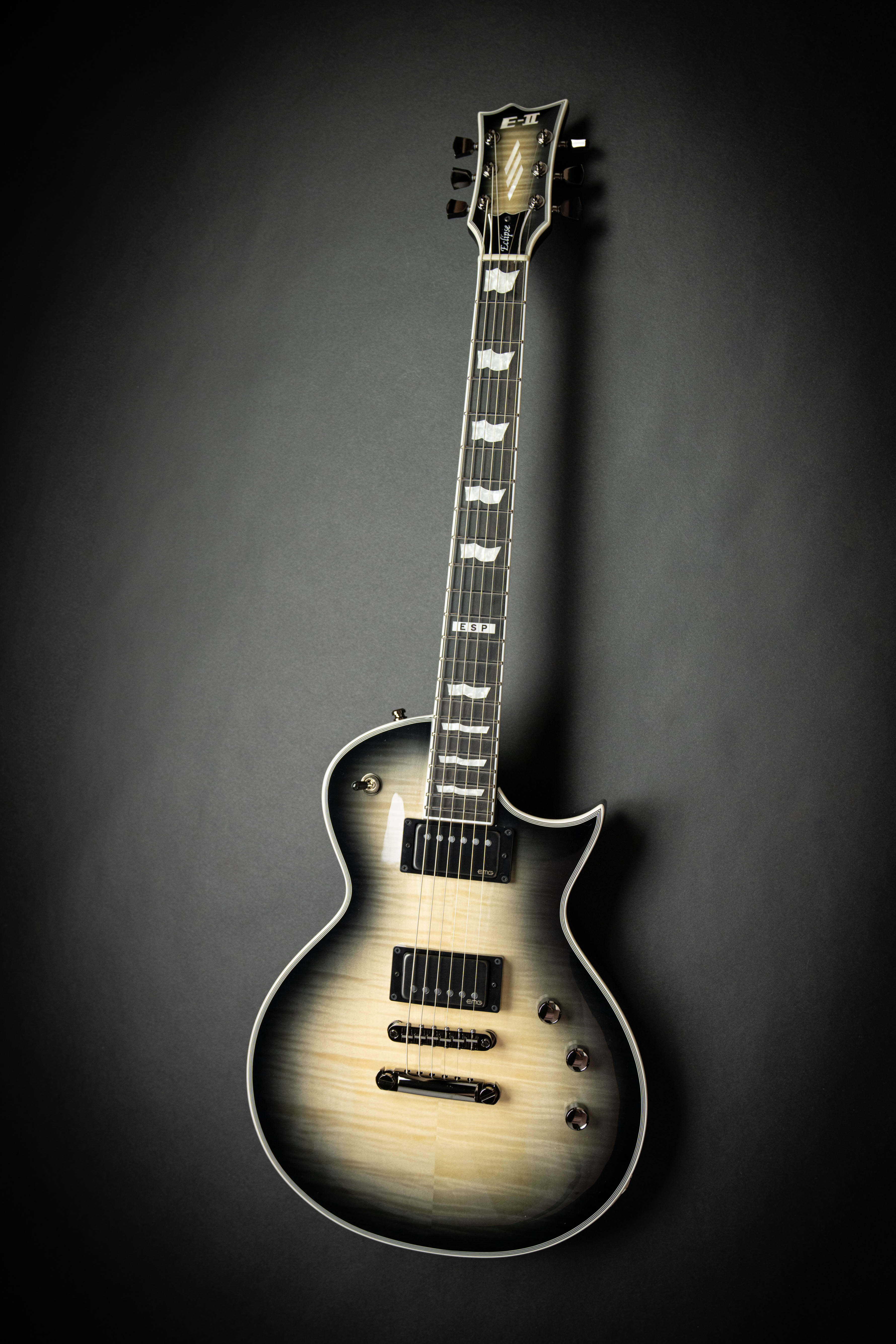 ギター E-II EC FM FT EMG (Black Natural Burst) E-II Eclipse FM FT EMG Black Natural Burst (ES0195243) – Guitars