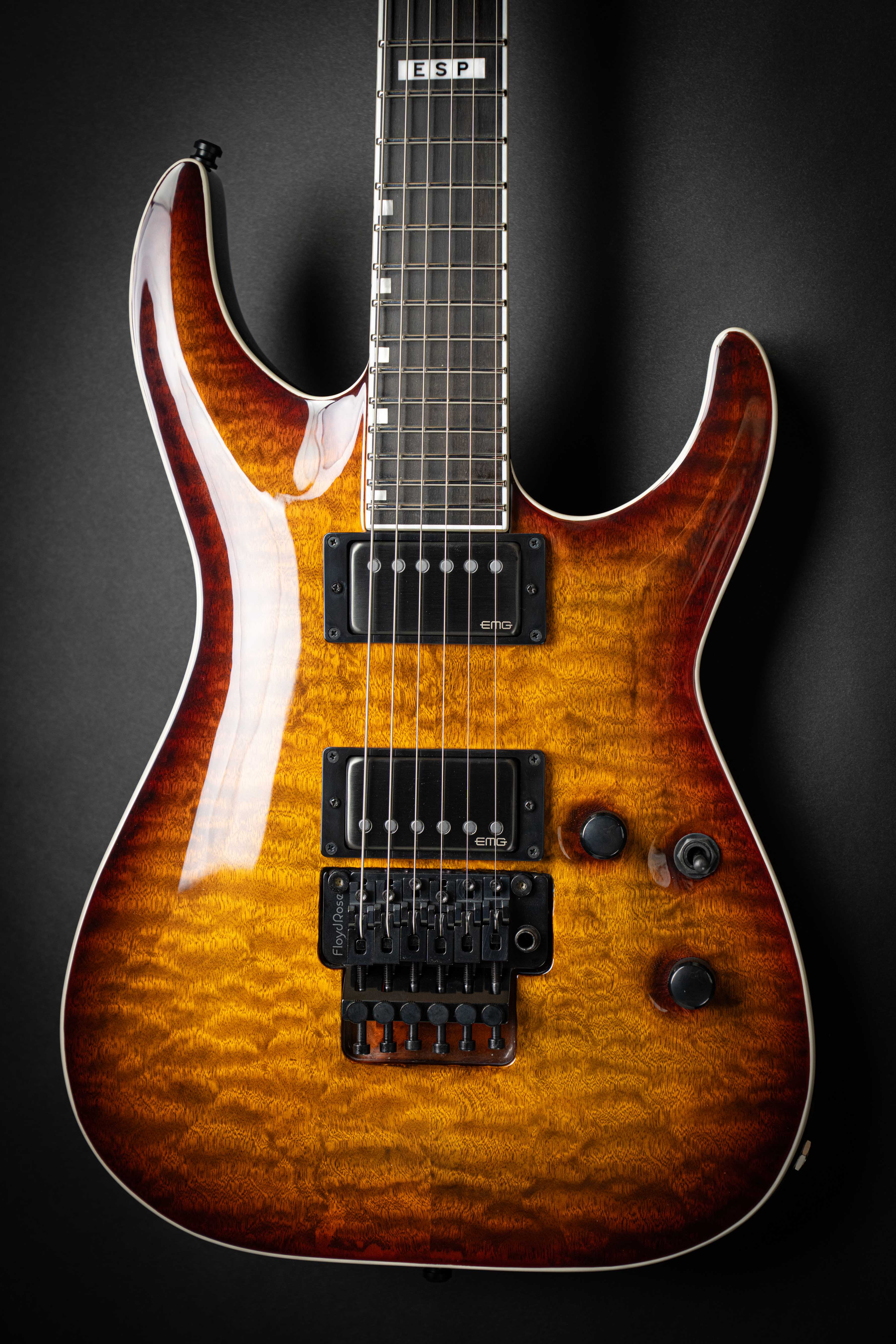 E-II Horizon FR-II Tiger Eye Sunburst (ES4476243) – Guitars Rebellion