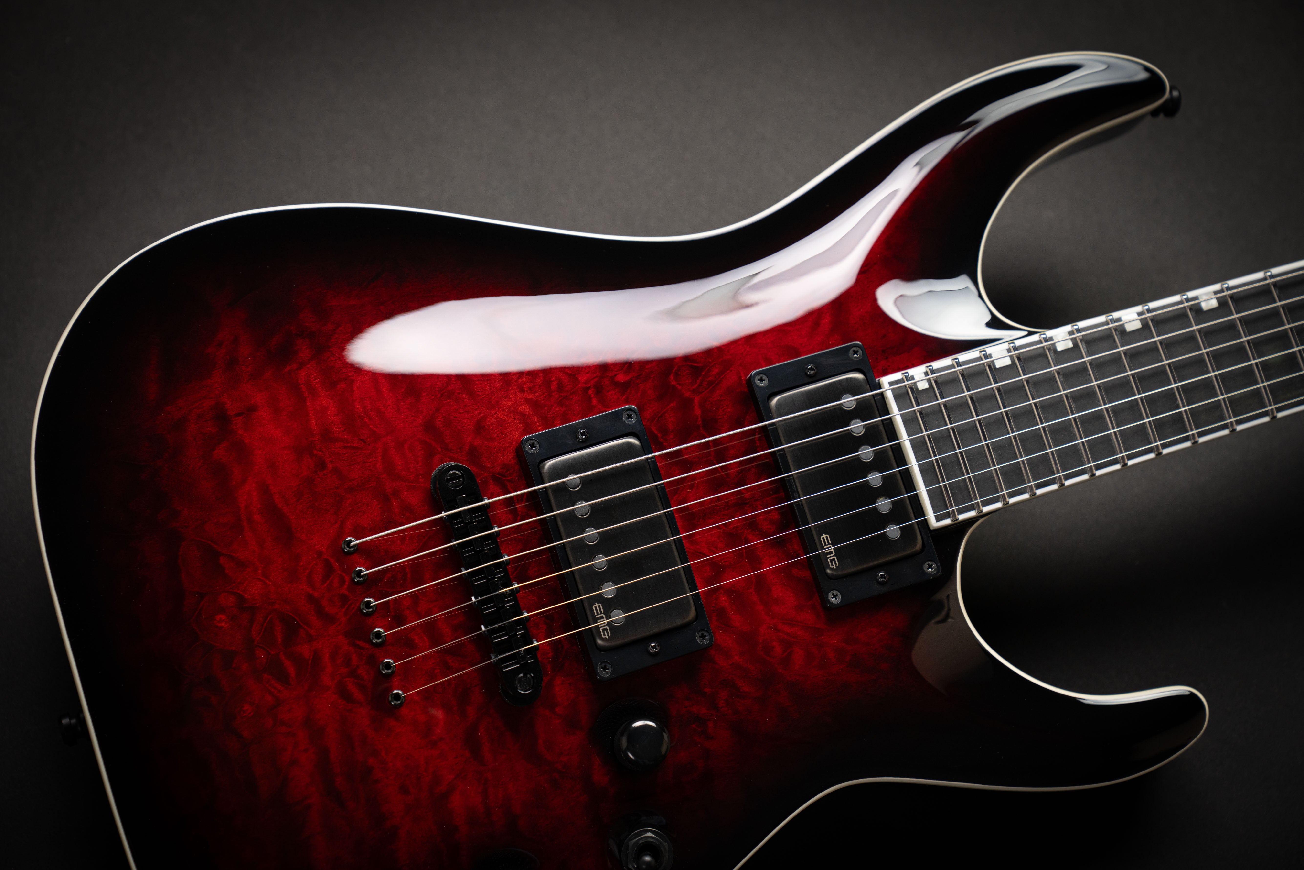 E-II Horizon NT-II See Thru Black Cherry Sunburst (ES9430233