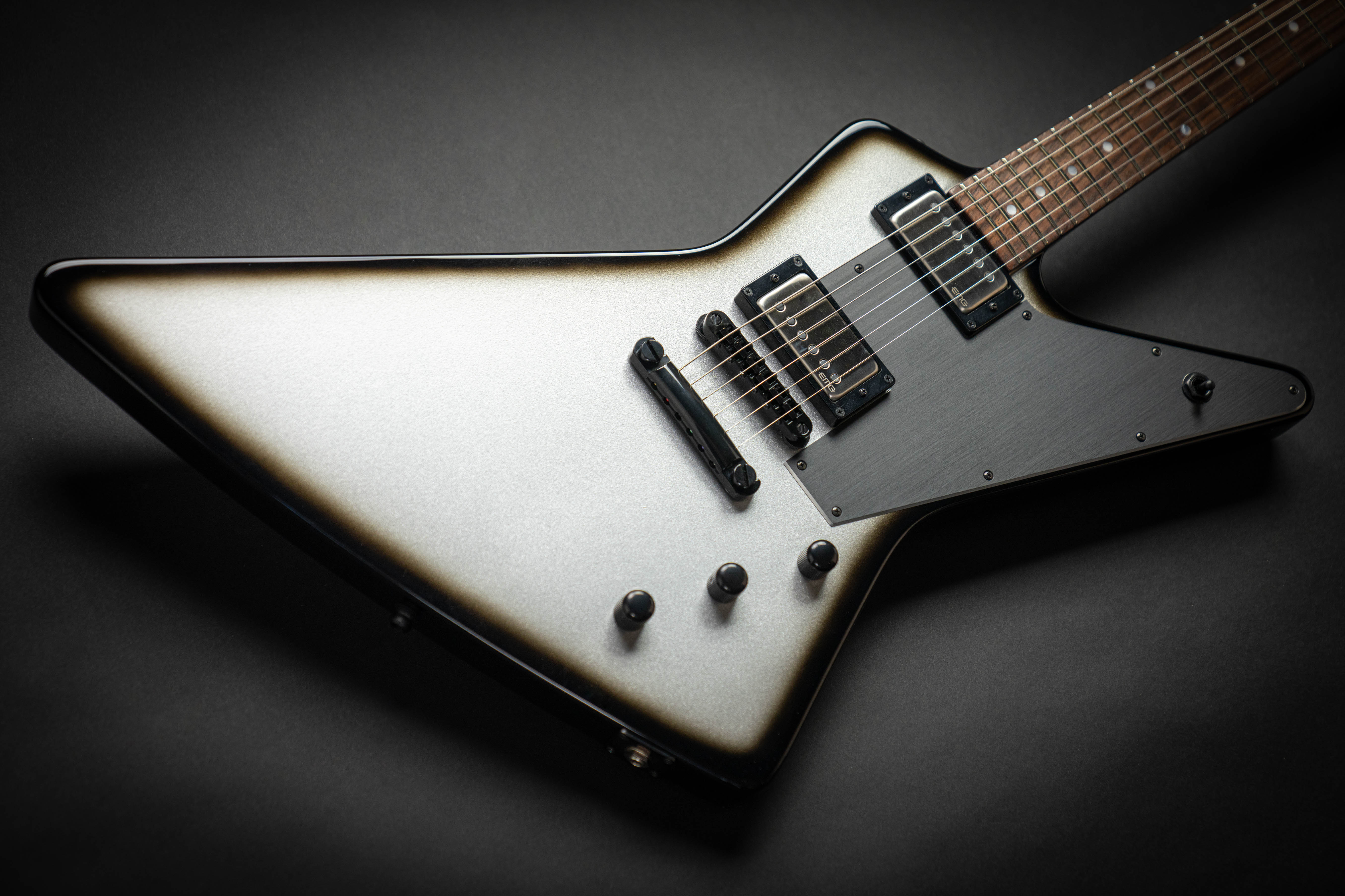ESP Custom Shop Navigator N-EX-LTD Silver Burst – Guitars