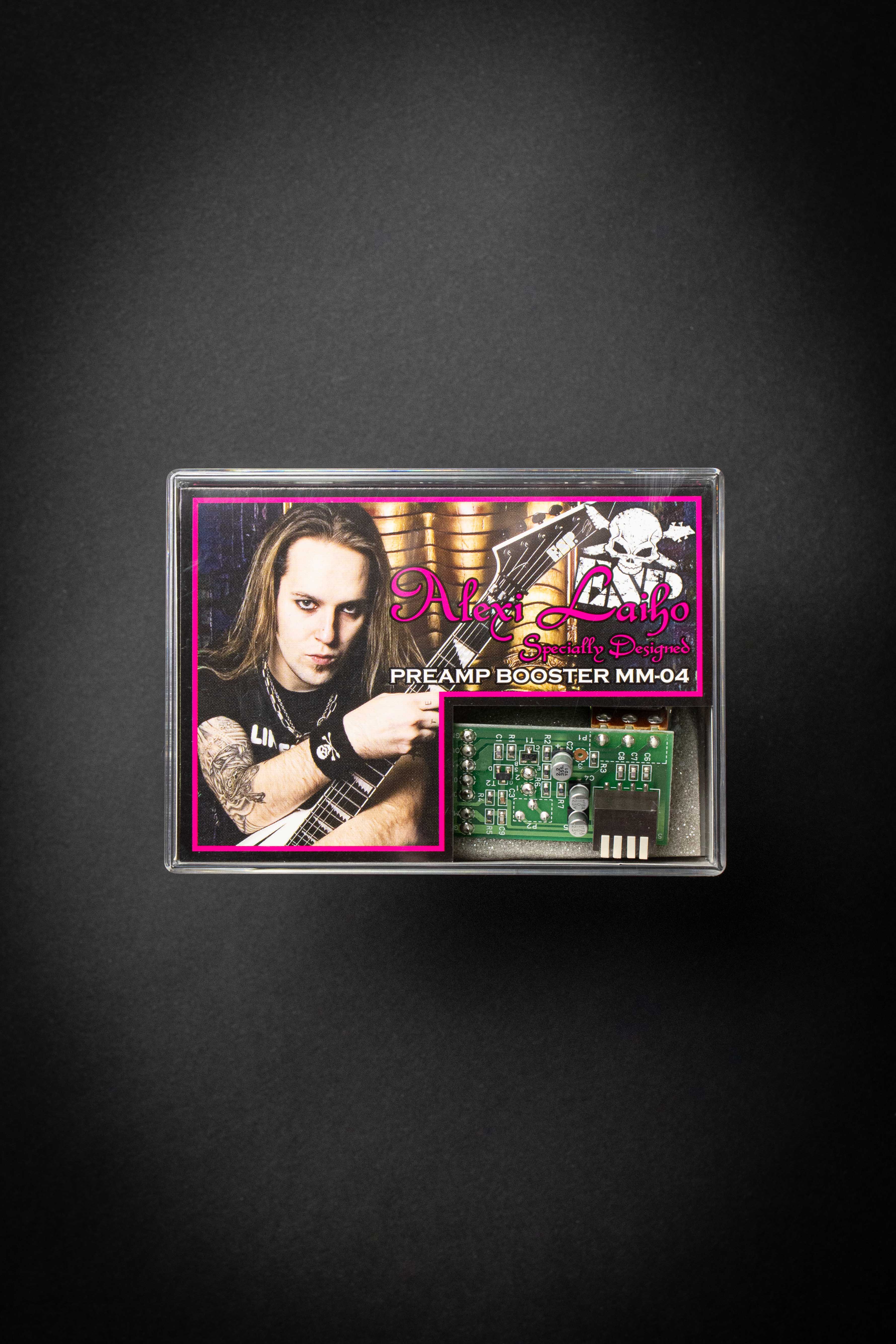 Alexi Laiho プリアンプブースター MM-04 ESP Alexi Laiho Preamp Booster MM-04 – Guitars Rebellion
