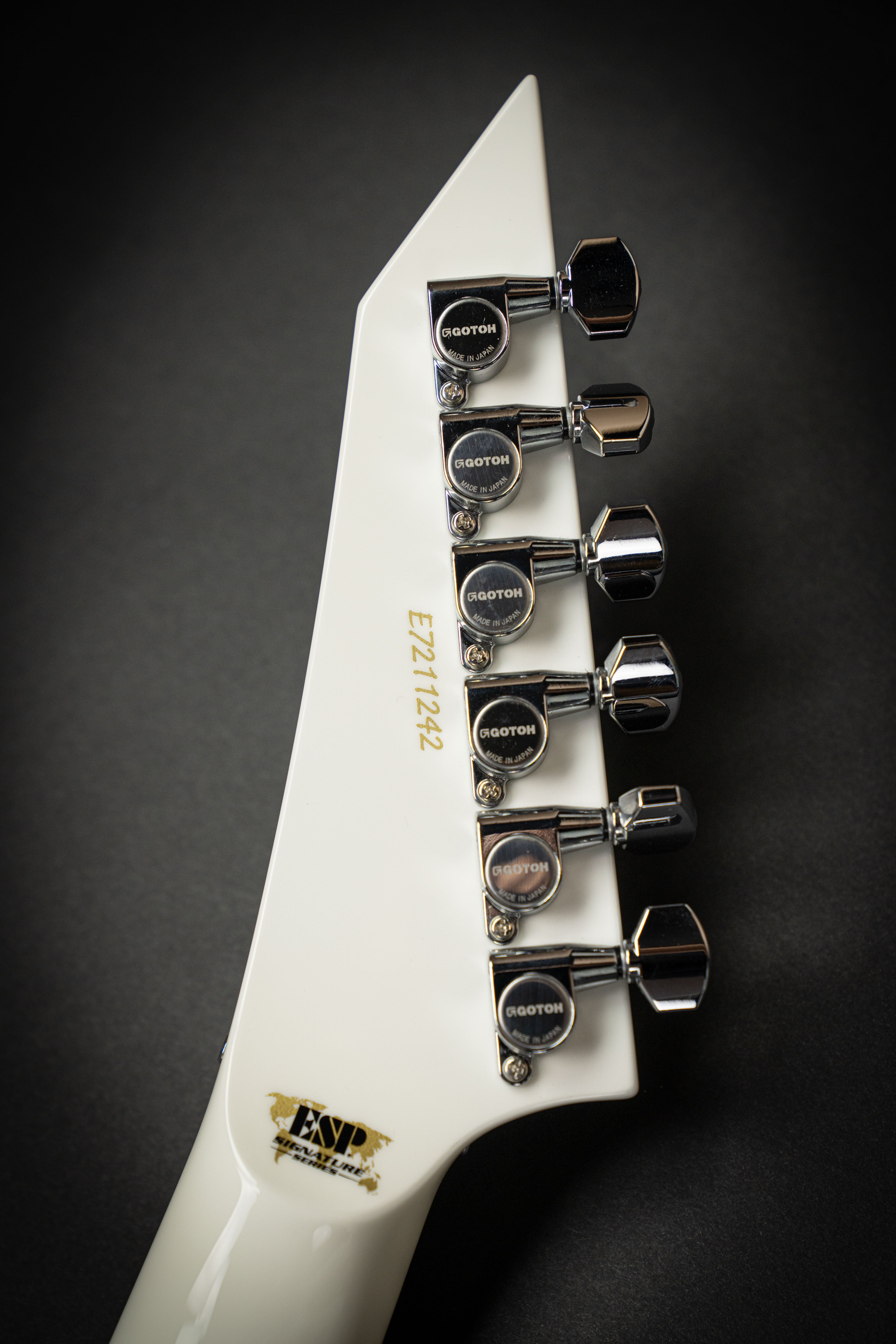 ギター ESP Alexi Scythe ESP ALEXI SCYTHE / White with Black Pinstripe（新品/送料無料