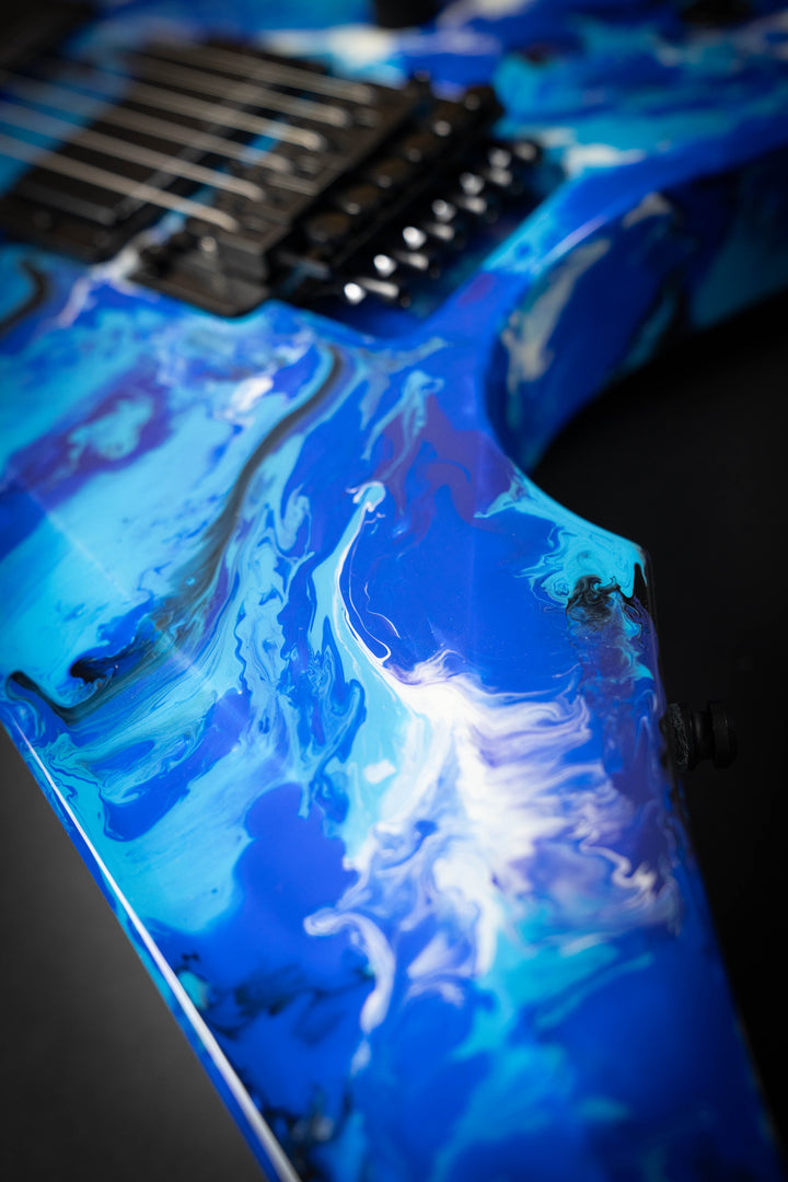 Custom Shop Arrow FR Sexy Finger Marble Blue (E3720251)