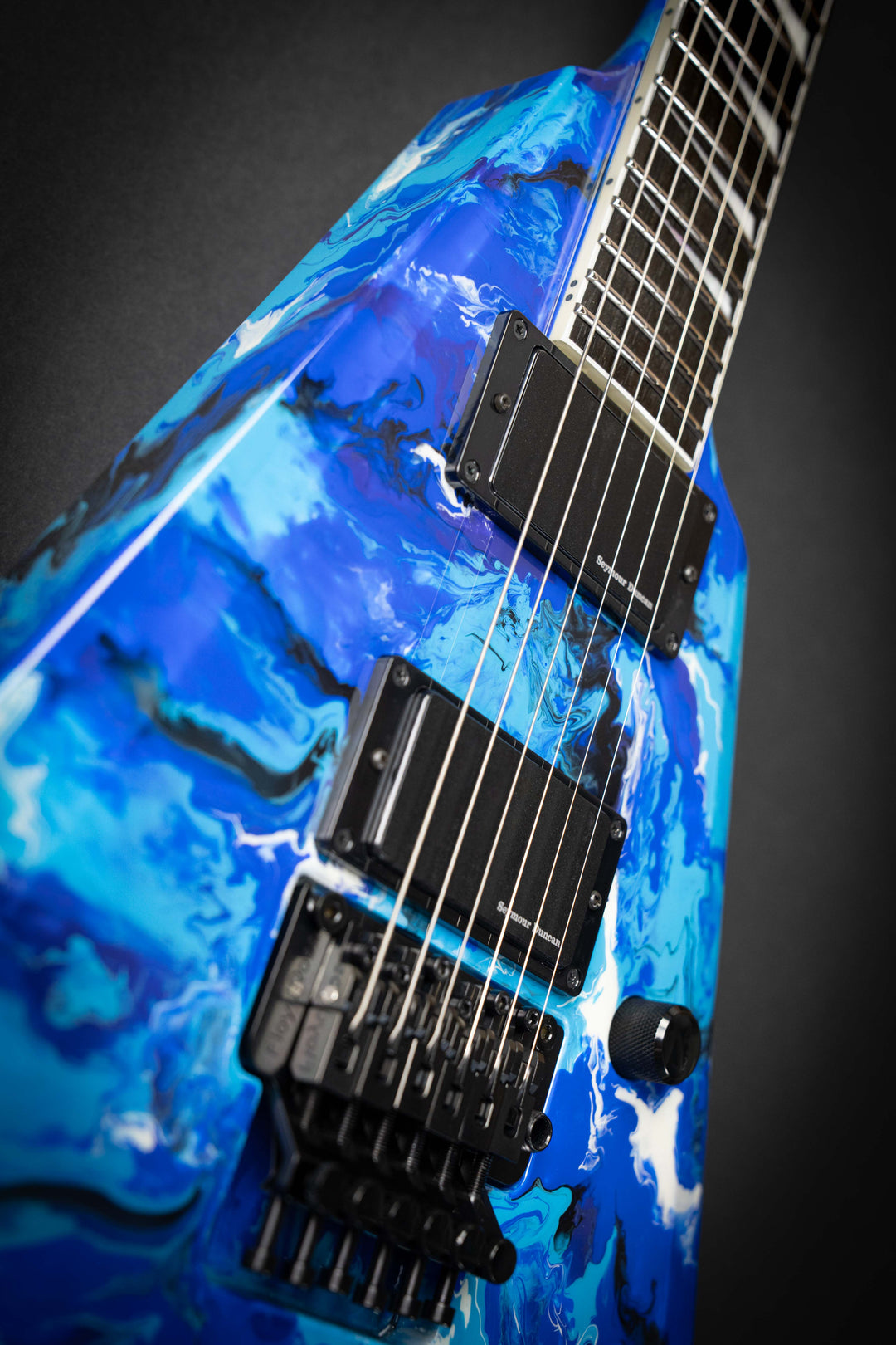 Custom Shop Arrow FR Sexy Finger Marble Blue (E3720251)