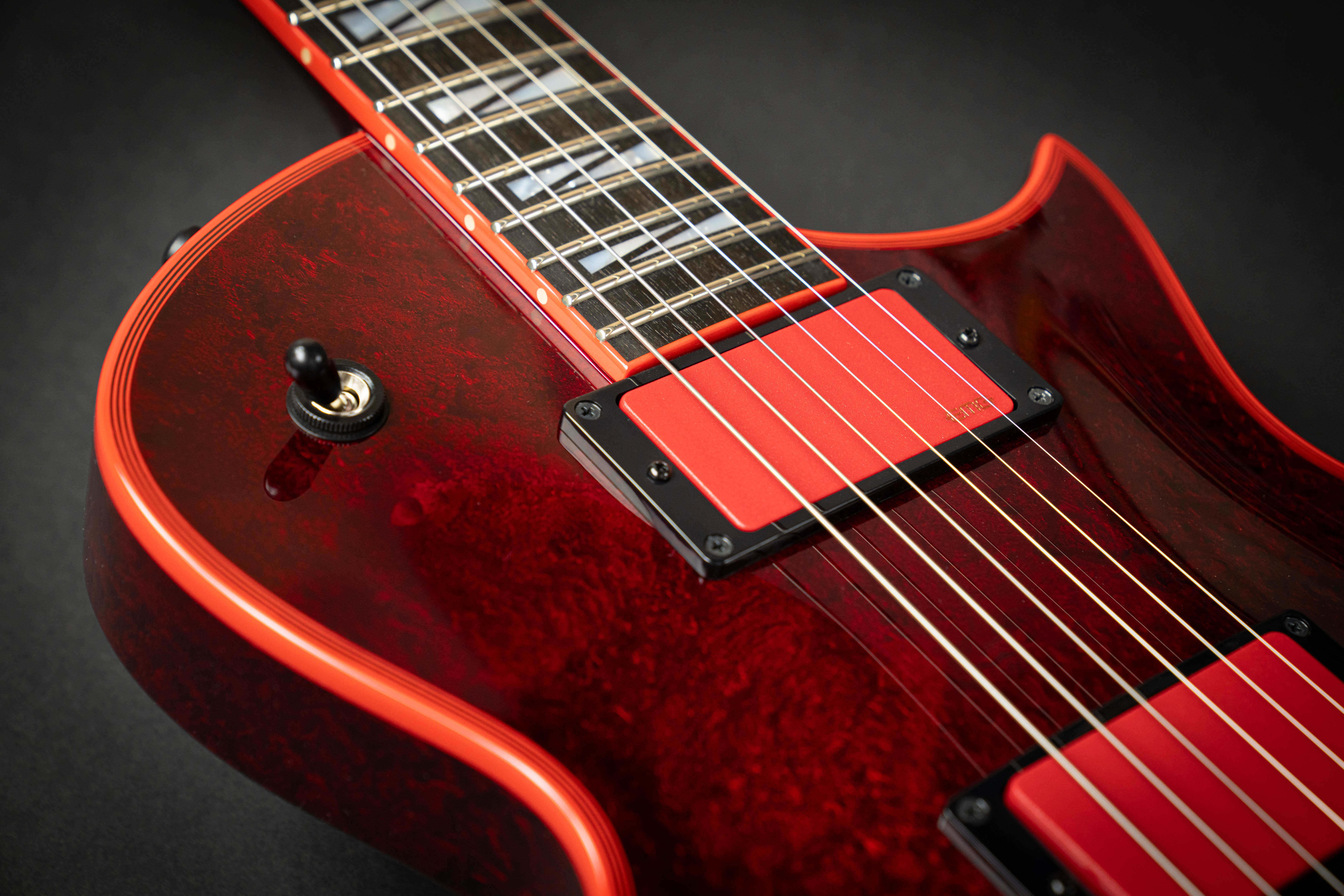 ESP Custom Shop Gary Holt Liquid Metal Lava (E7400242) – Guitars