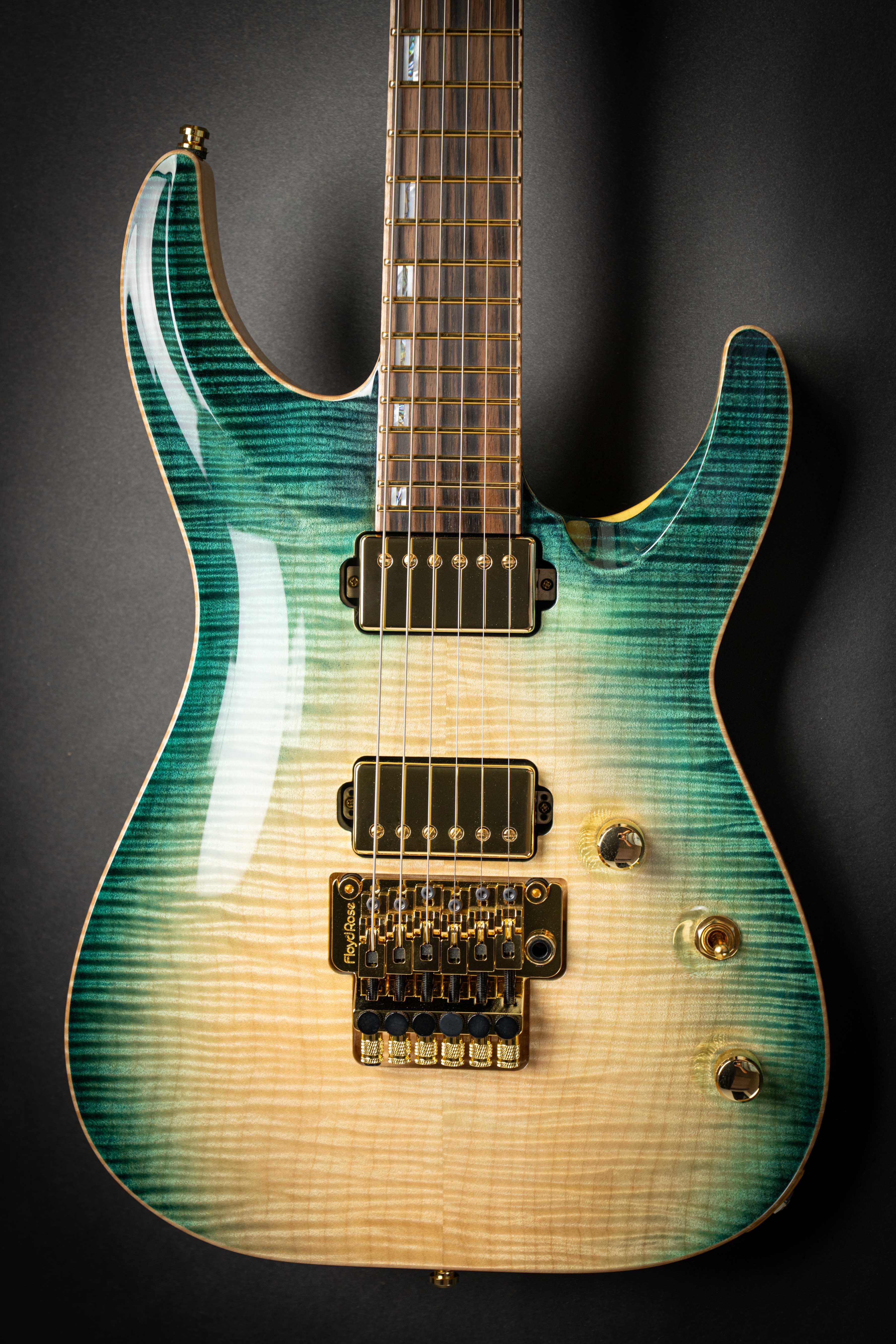 ESP Custom Shop Horizon-CTM 50th Anniversary Blue Natural Burst