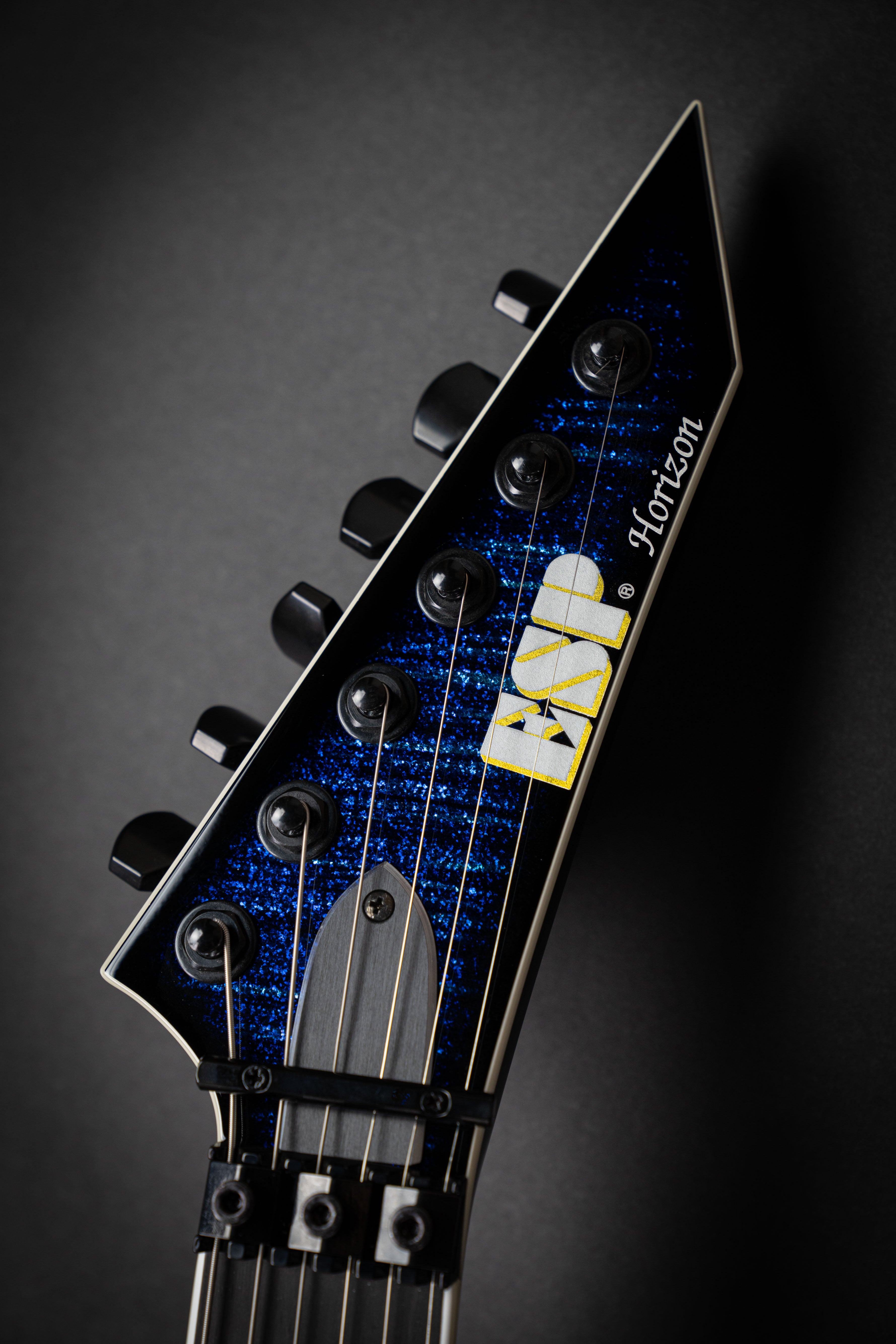 ESP Custom Shop Horizon-I Glitter Storm Blue (E0530231) – Guitars