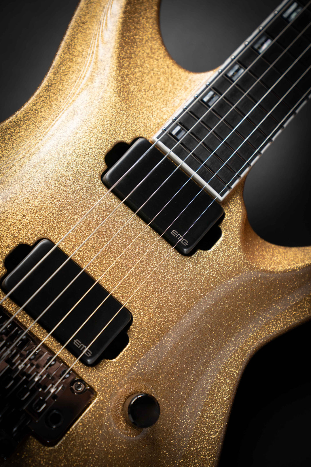Custom Shop Horizon-I HH Genius Gold Sparkle (E4160262)