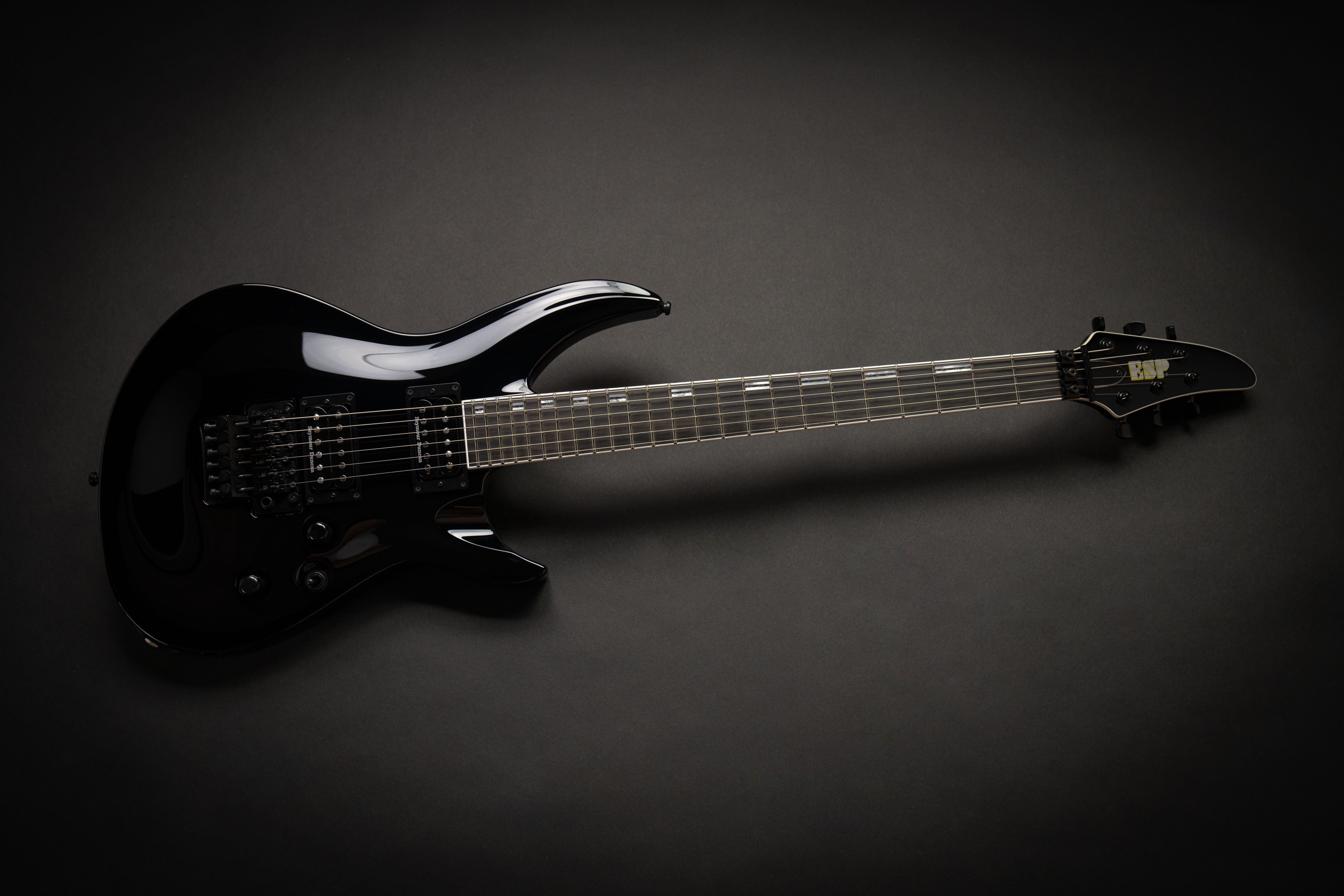 ESP Custom Shop Horizon-III Black (E4930232) – Guitars Rebellion