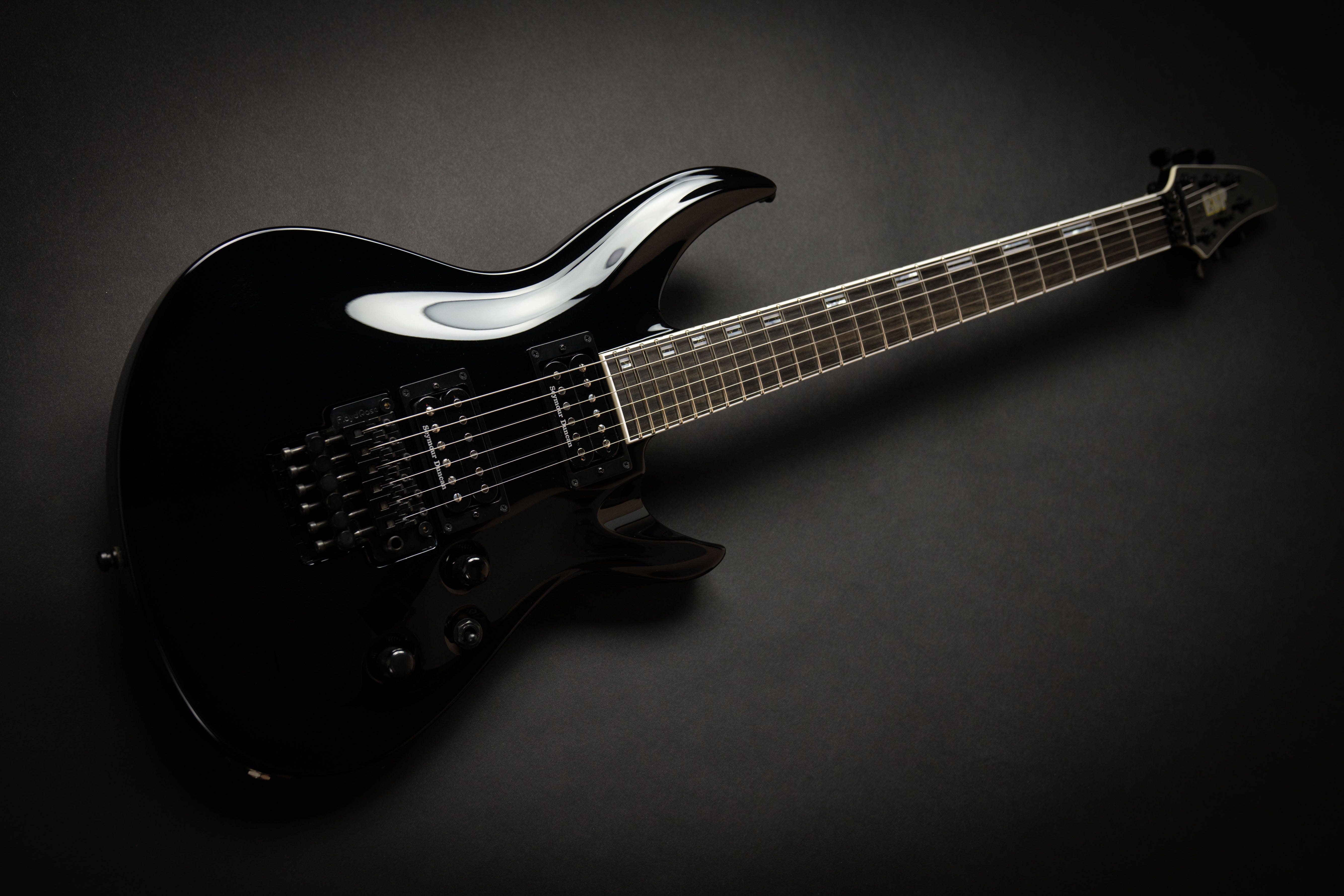 ESP Custom Shop Horizon-III Black (E4930232) – Guitars Rebellion