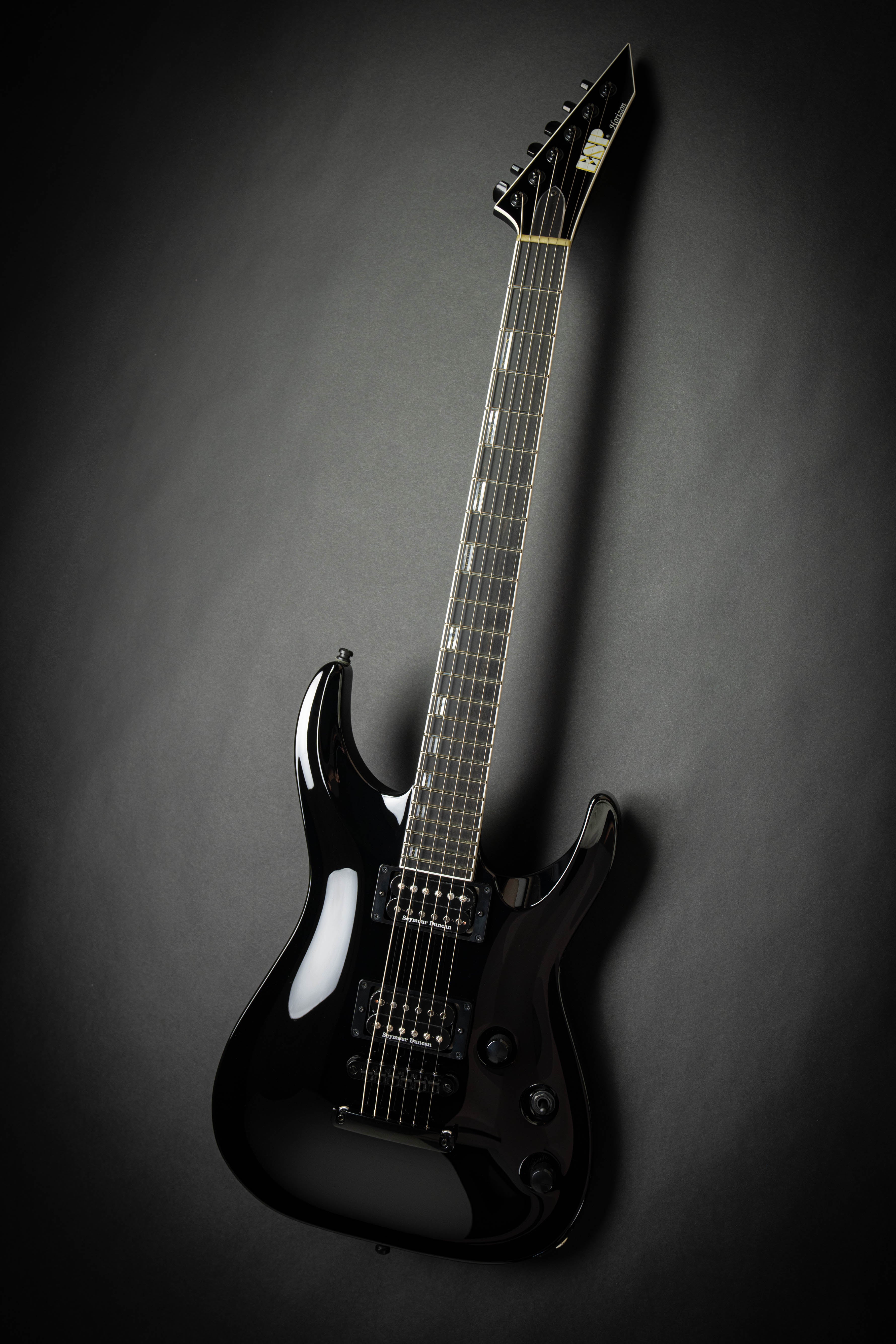 ESP Custom Shop Horizon-II NT Black (E6690242) – Guitars Rebellion