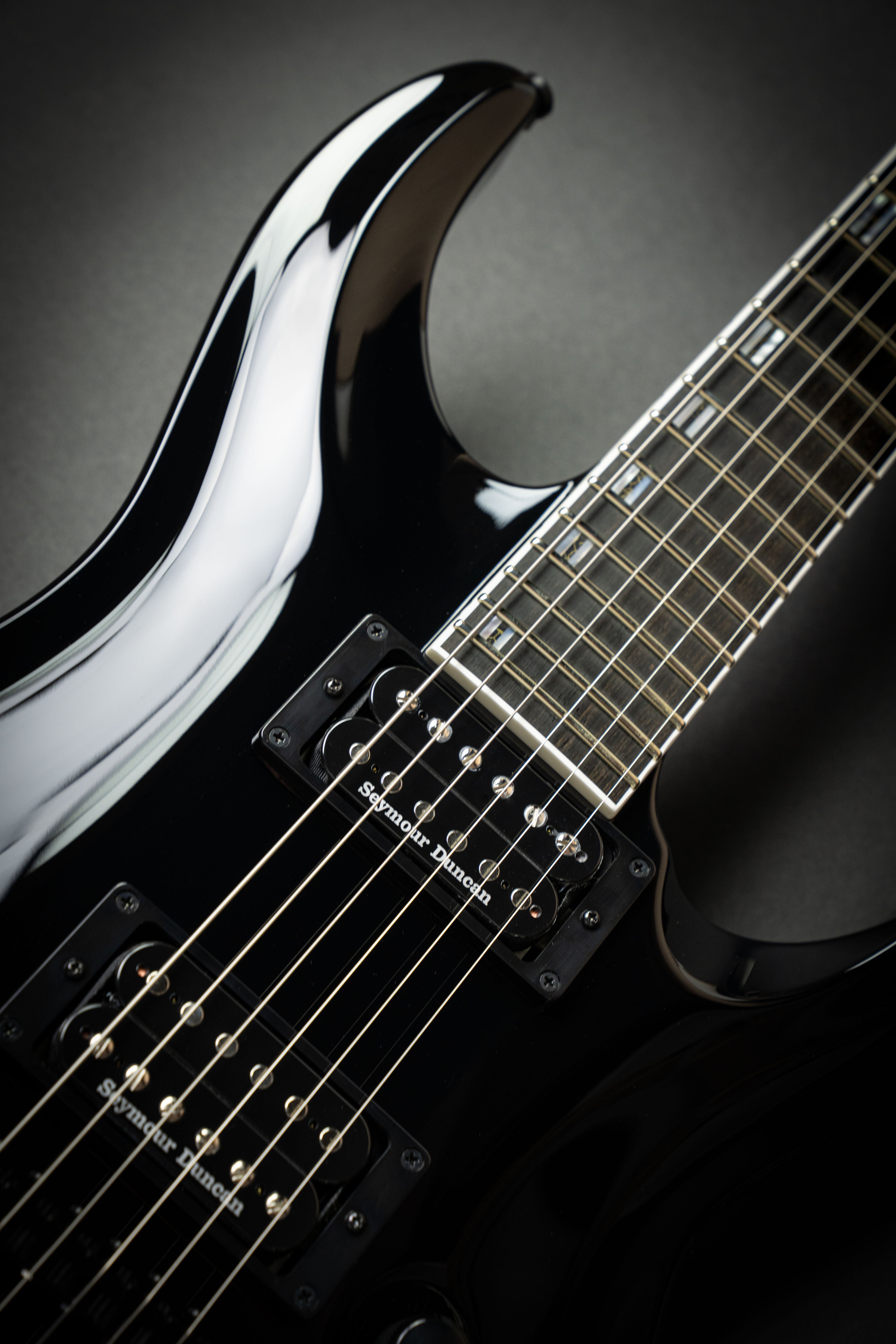 ESP Custom Shop Horizon-II NT Black (E6690242) – Guitars Rebellion