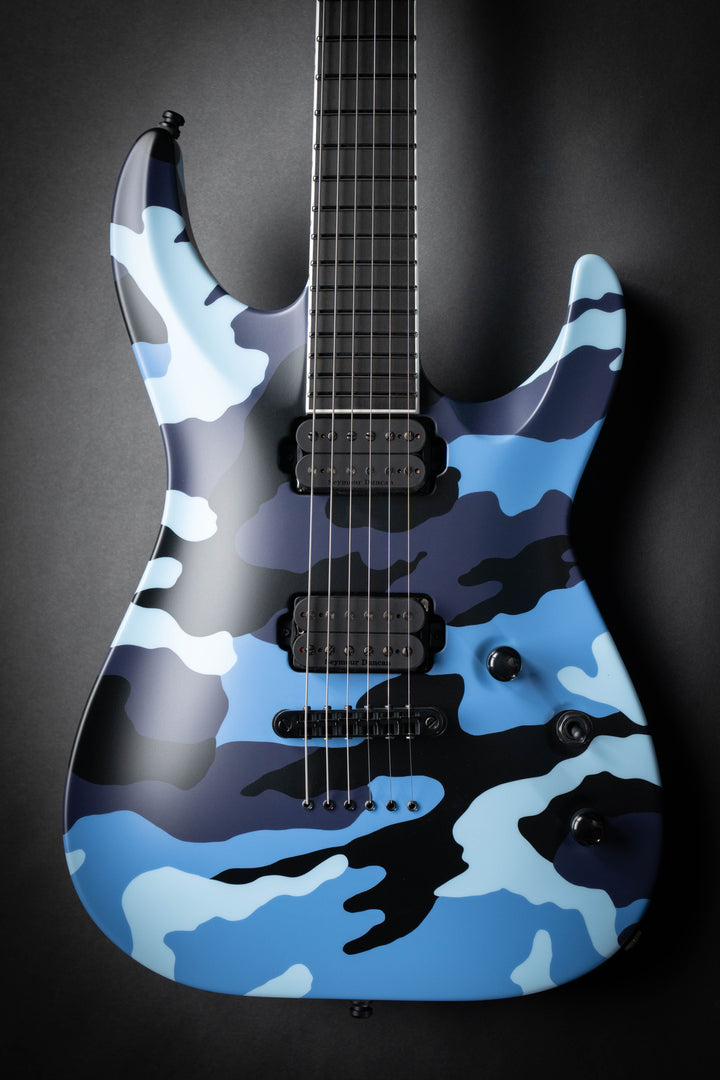 Custom Shop Horizon-II NT Blue Camo Satin (E0310261)