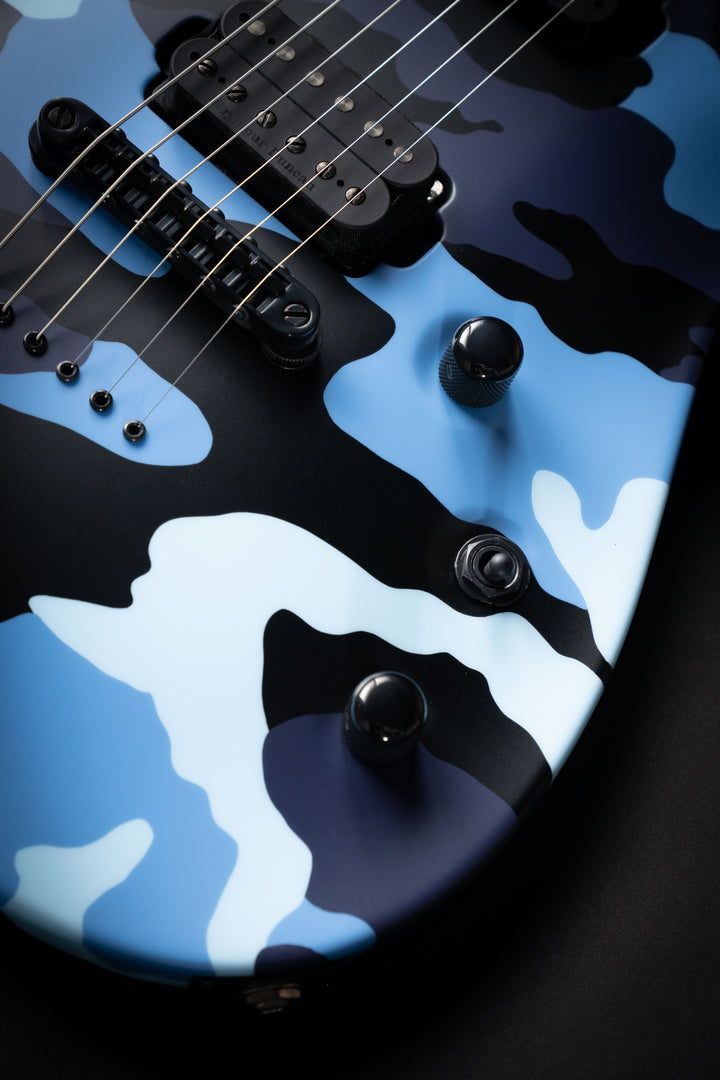 Custom Shop Horizon-II NT Blue Camo Satin (E0310261)