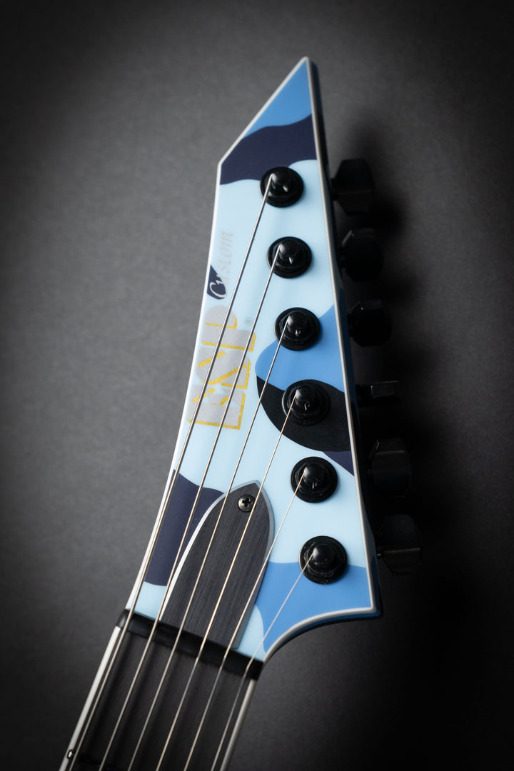 Custom Shop Horizon-II NT Blue Camo Satin (E0310261)