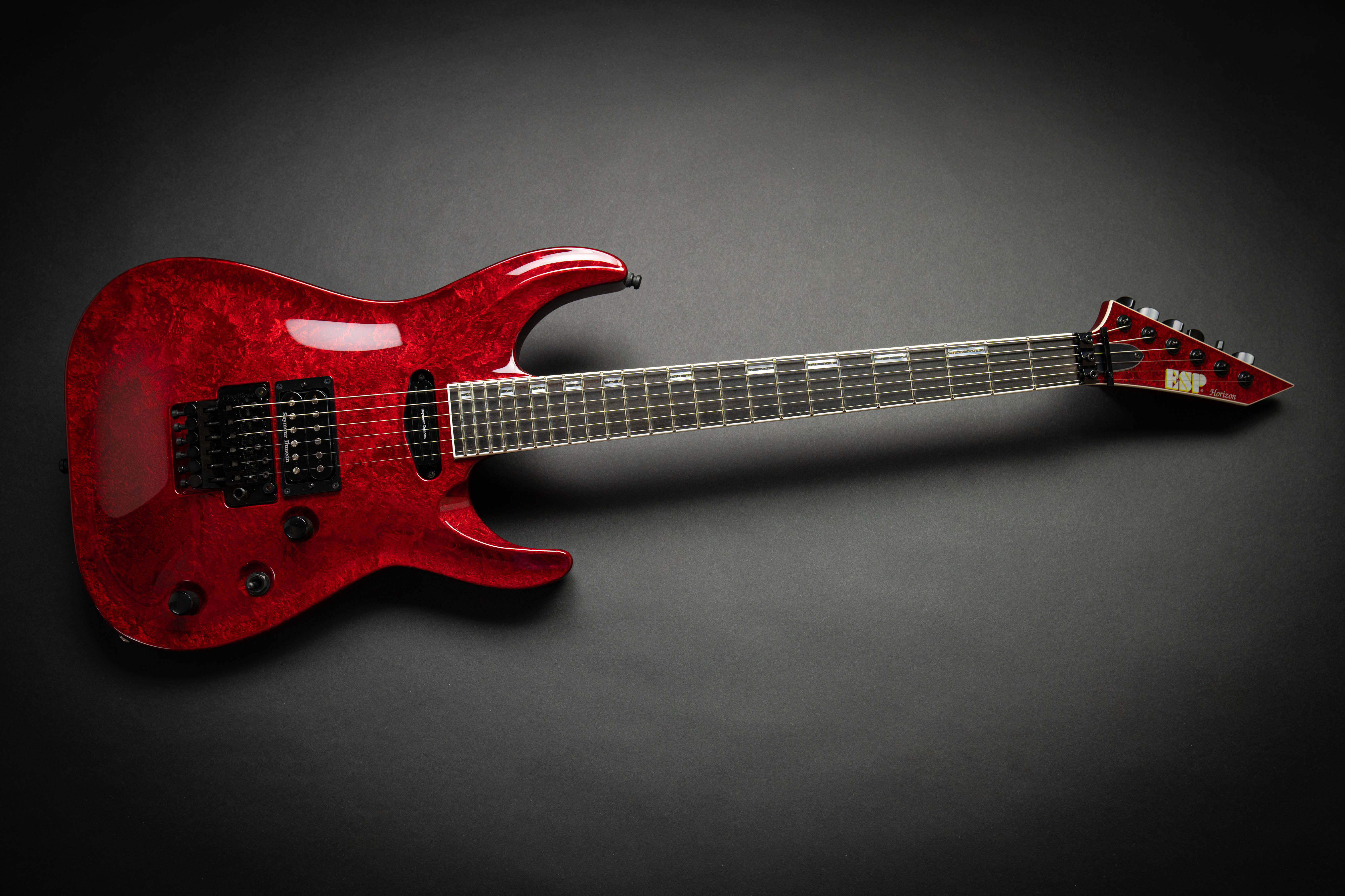 ESP Custom Shop Horizon-I Liquid Metal Red (E6021232) – Guitars