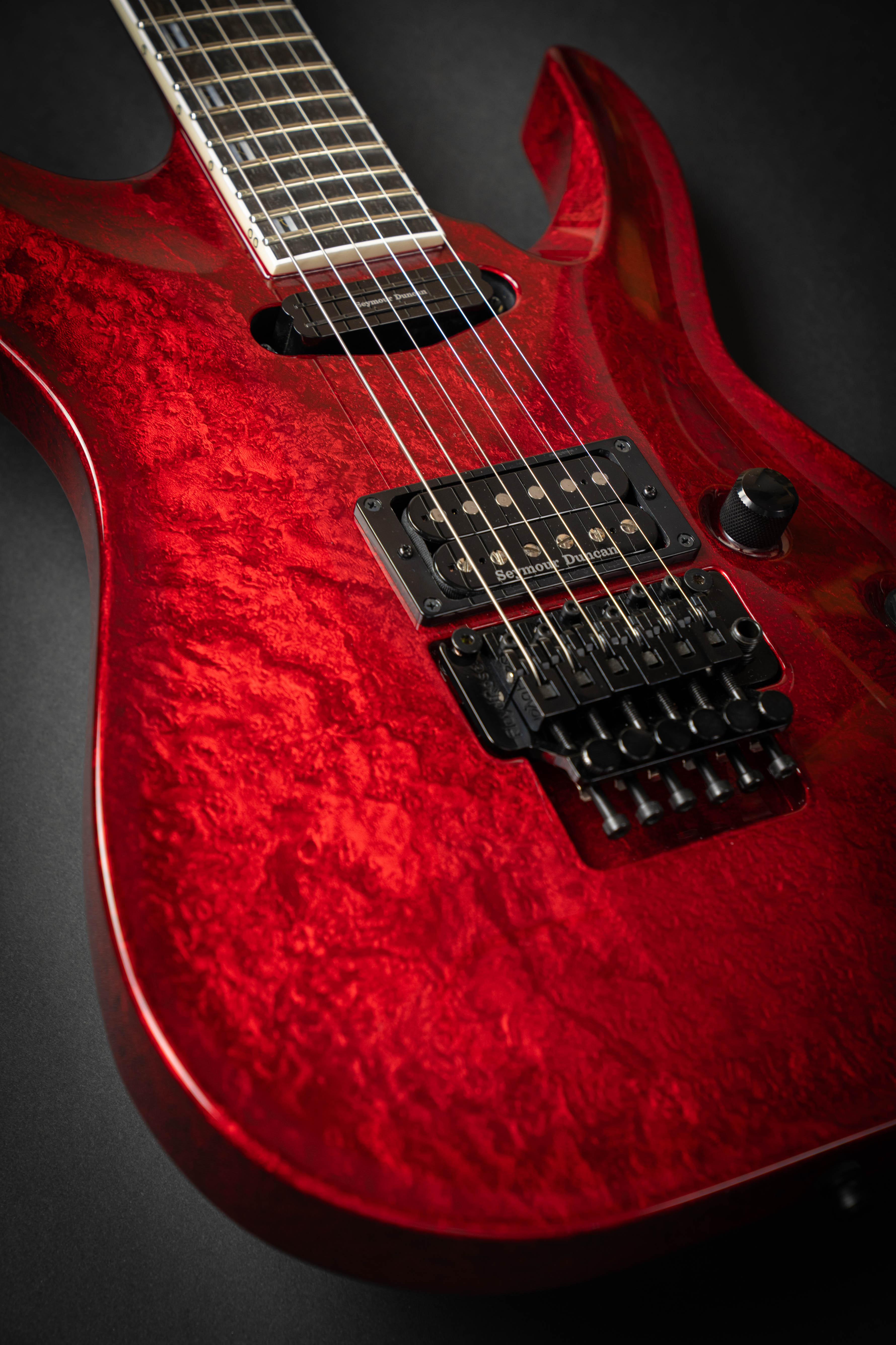 ESP Custom Shop Horizon-I Liquid Metal Red (E6021232) – Guitars