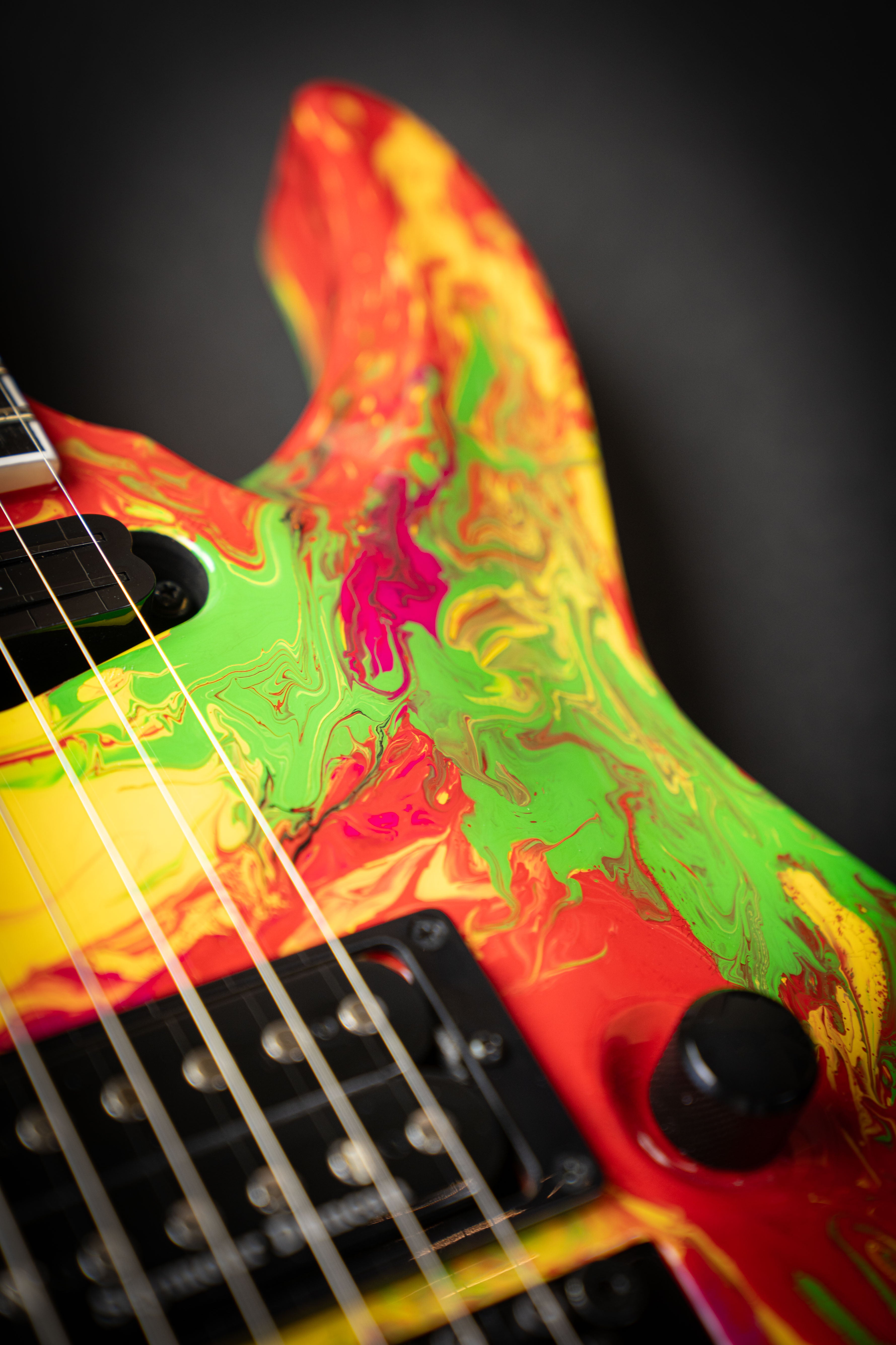 【受注生産品】 Horizon-I Shop Custom ESP Sexy (E7300241 Marble Finger ヴァイスシュヴァルツ