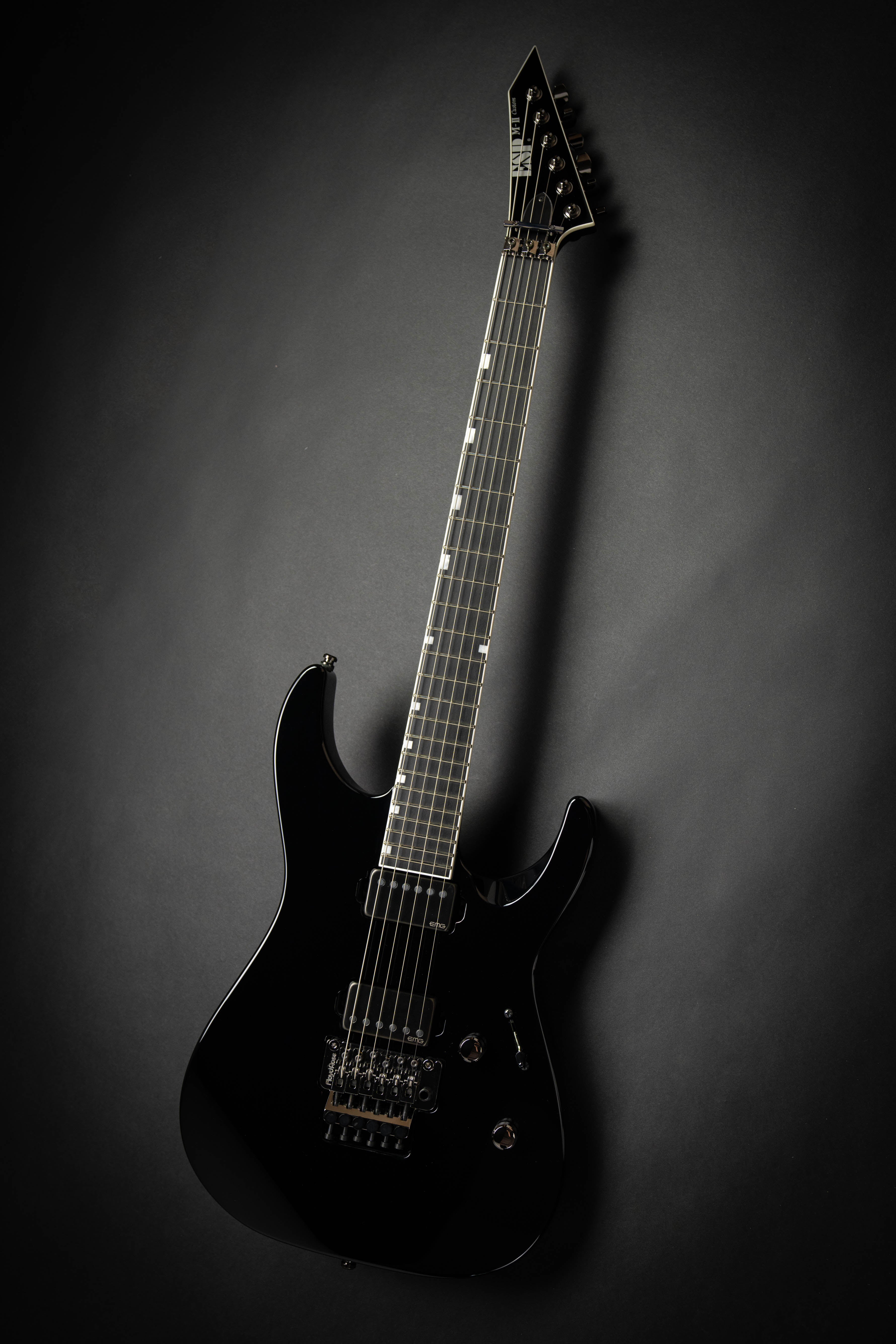 ESP Custom Shop M-II CTM FR-E Black (E9330242) – Guitars Rebellion