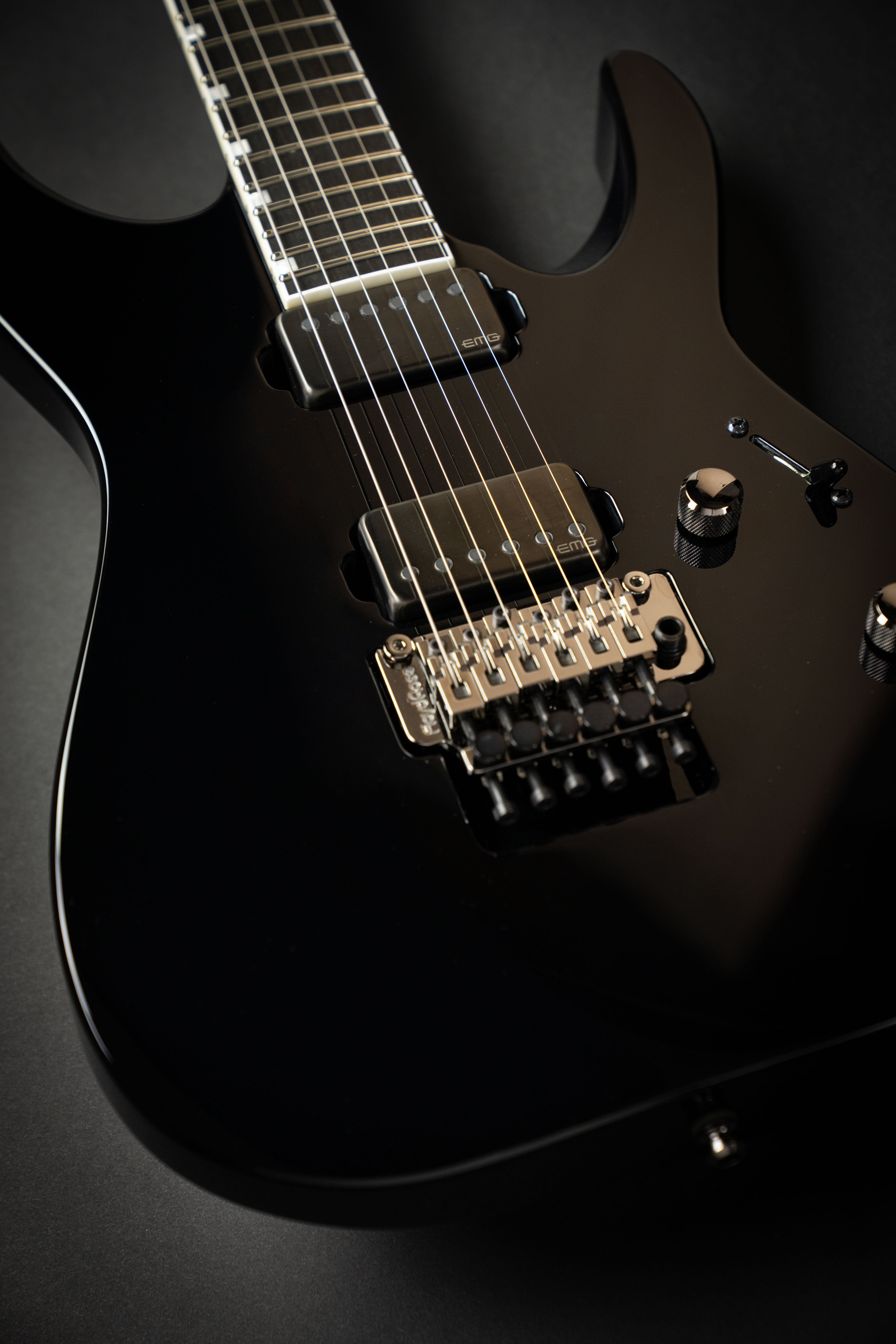 ESP Custom Shop M-II CTM FR-E Black (E9330242) – Guitars Rebellion