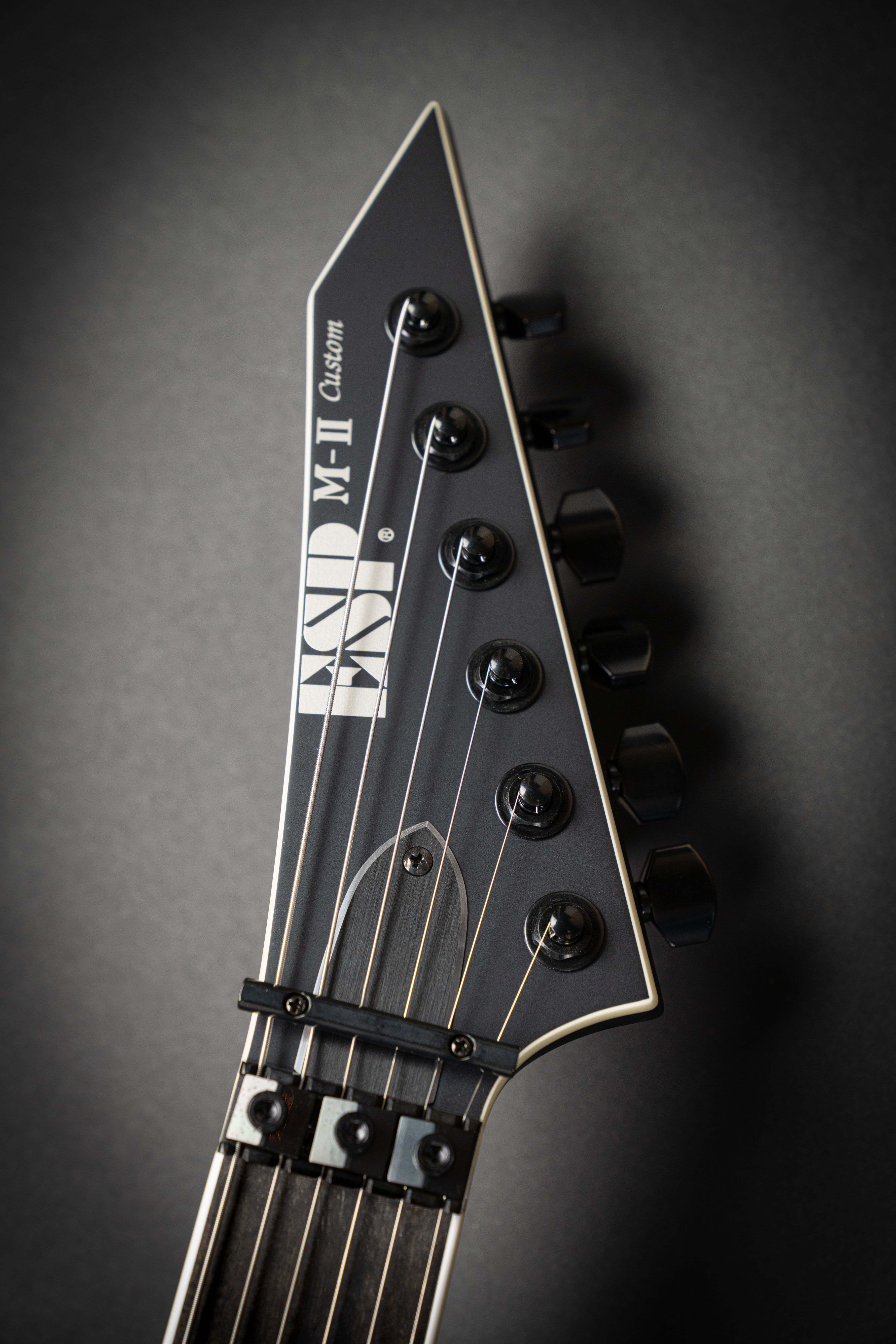 ESP Custom Shop M-II CTM FR-E Black Stone (E9330252) – Guitars