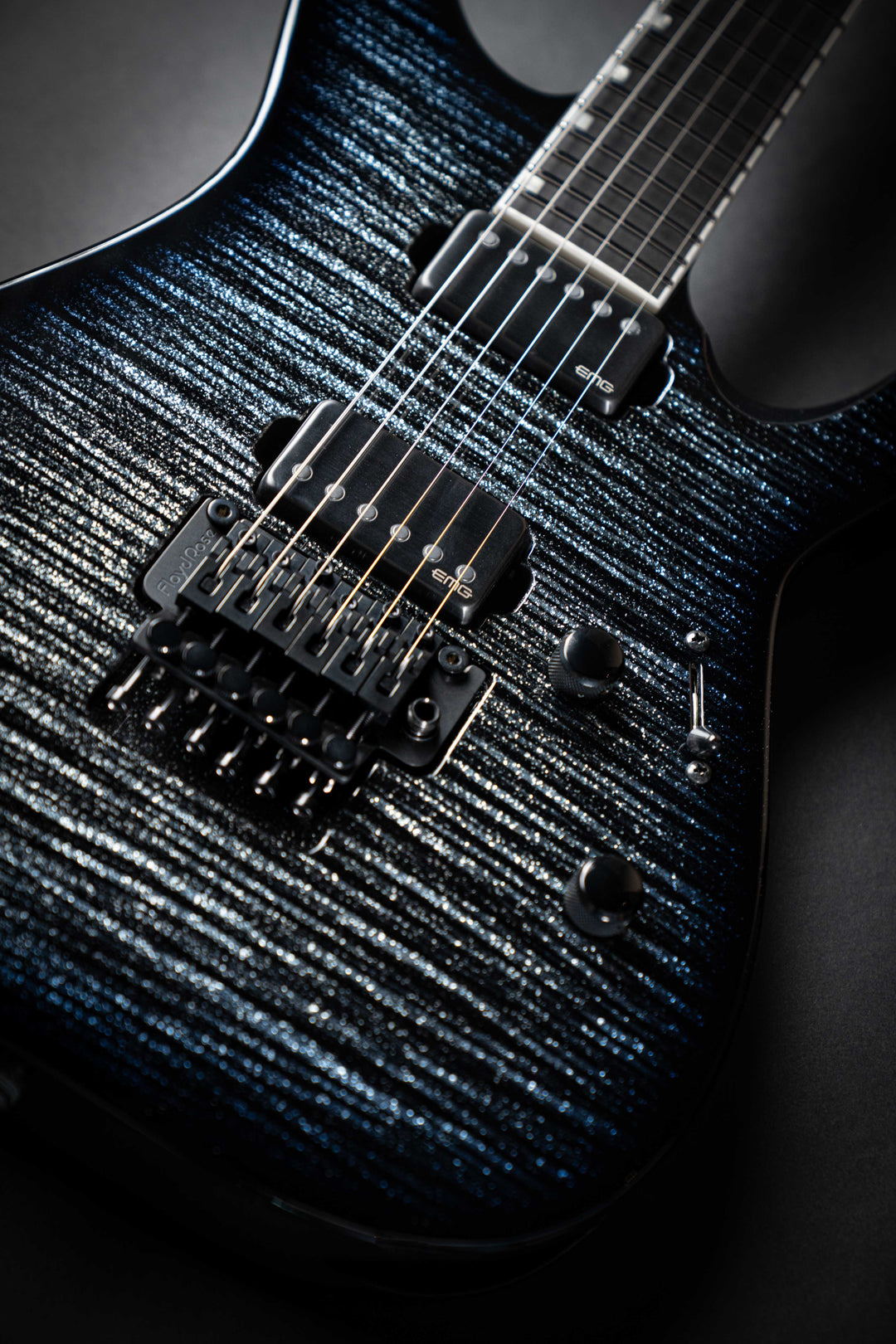 Custom Shop M-II CTM FR-E Glitter Storm Black (E0740262)