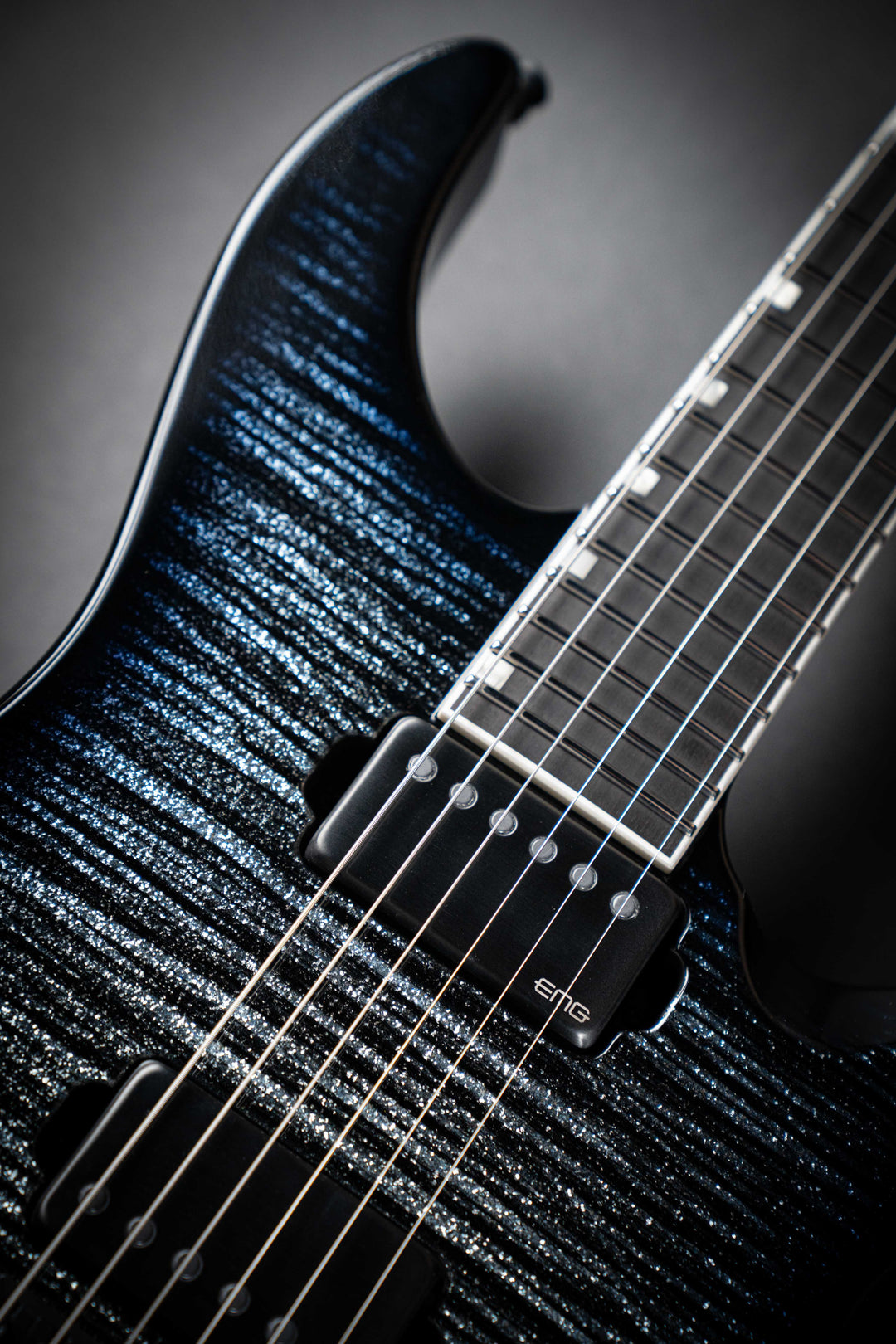Custom Shop M-II CTM FR-E Glitter Storm Black (E0740262)