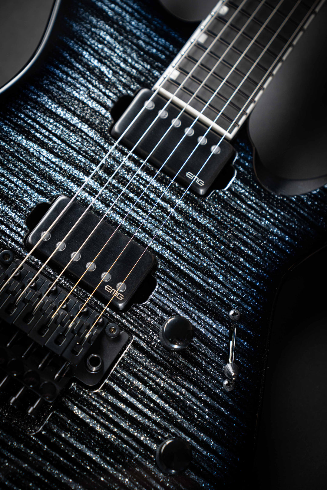 Custom Shop M-II CTM FR-E Glitter Storm Black (E0740262)