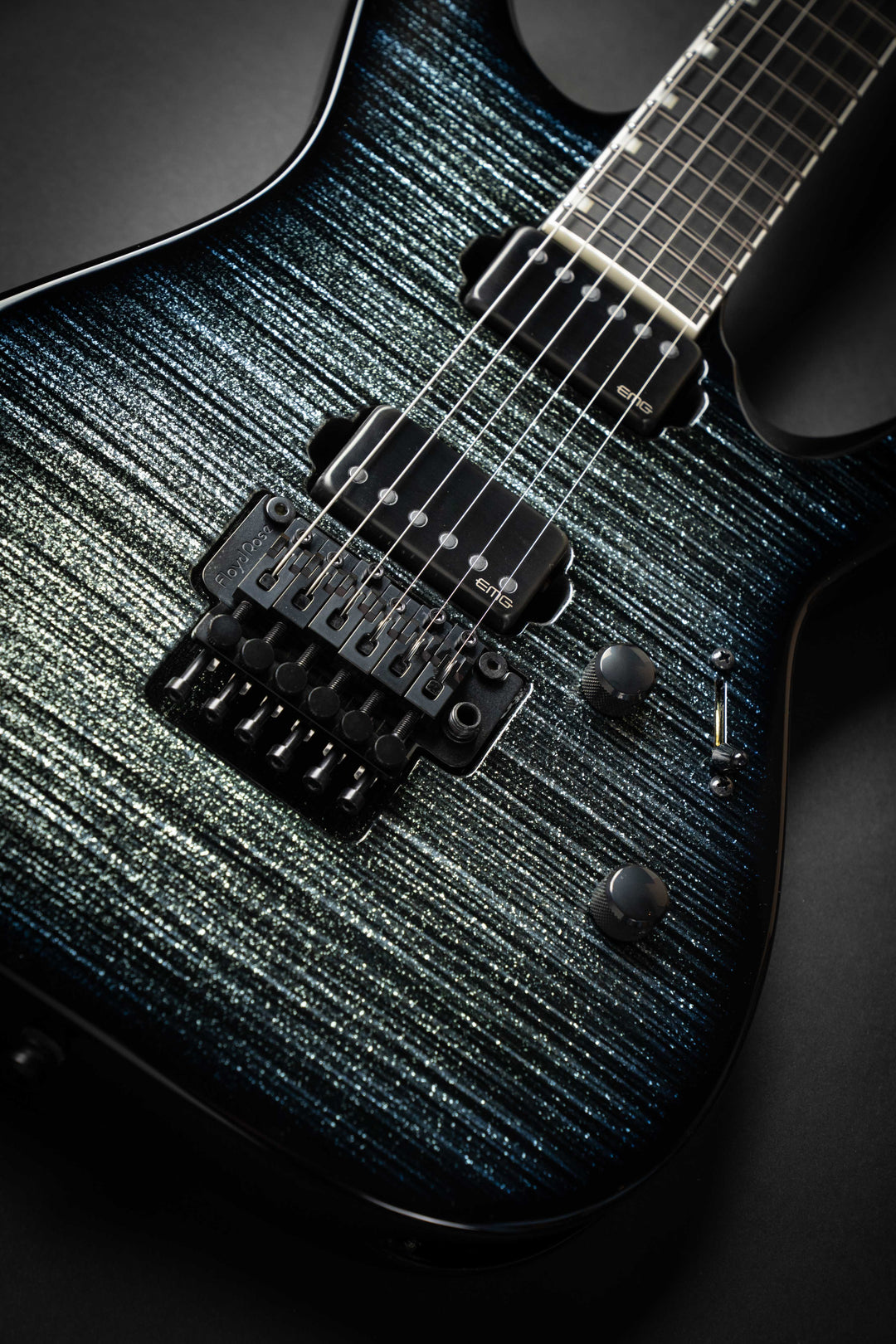 Custom Shop M-II CTM FR-E Glitter Storm Black (E4020251)