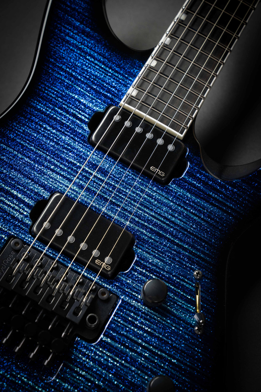 Custom Shop M-II CTM FR-E Glitter Storm Blue (E5020251)