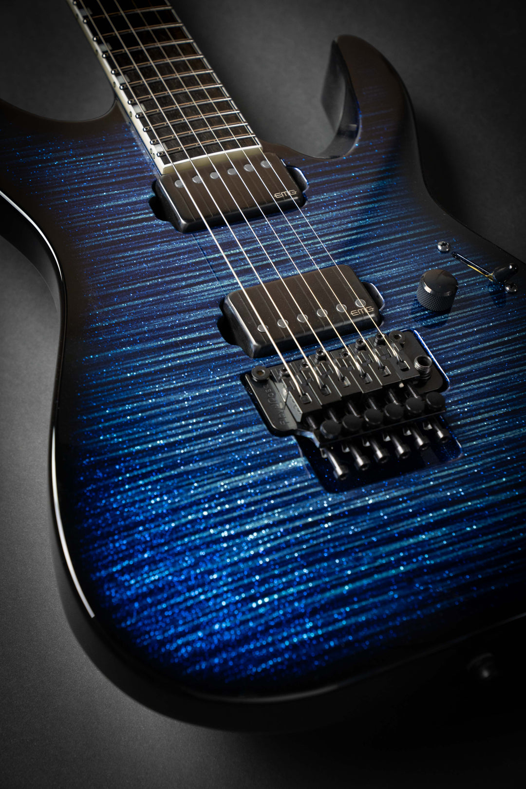 Custom Shop M-II CTM FR-E Glitter Storm Blue (E5020251)