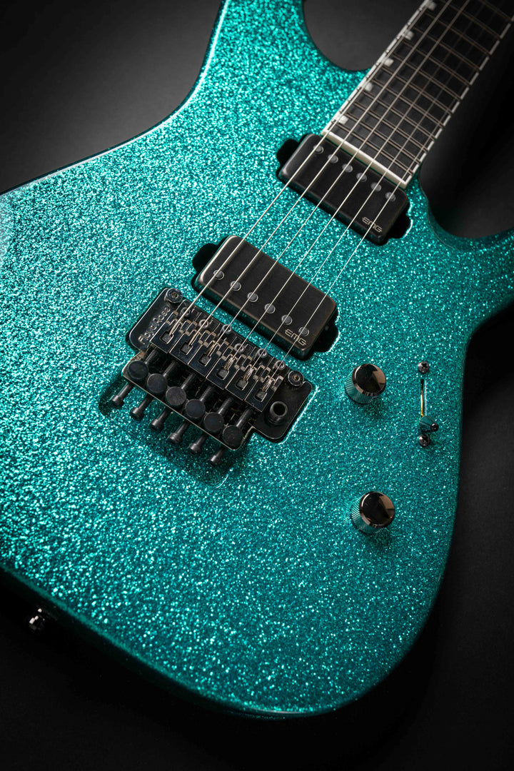 Custom Shop M-II CTM FR-E Large Flakes Turquoise Sparkle (E6670252)