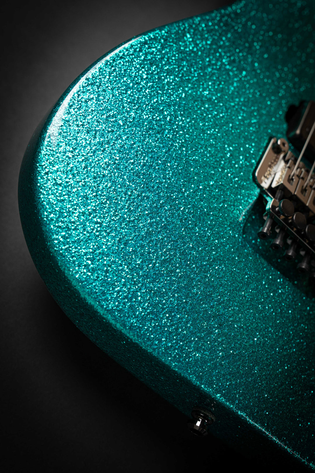Custom Shop M-II CTM FR-E Large Flakes Turquoise Sparkle (E6670252)