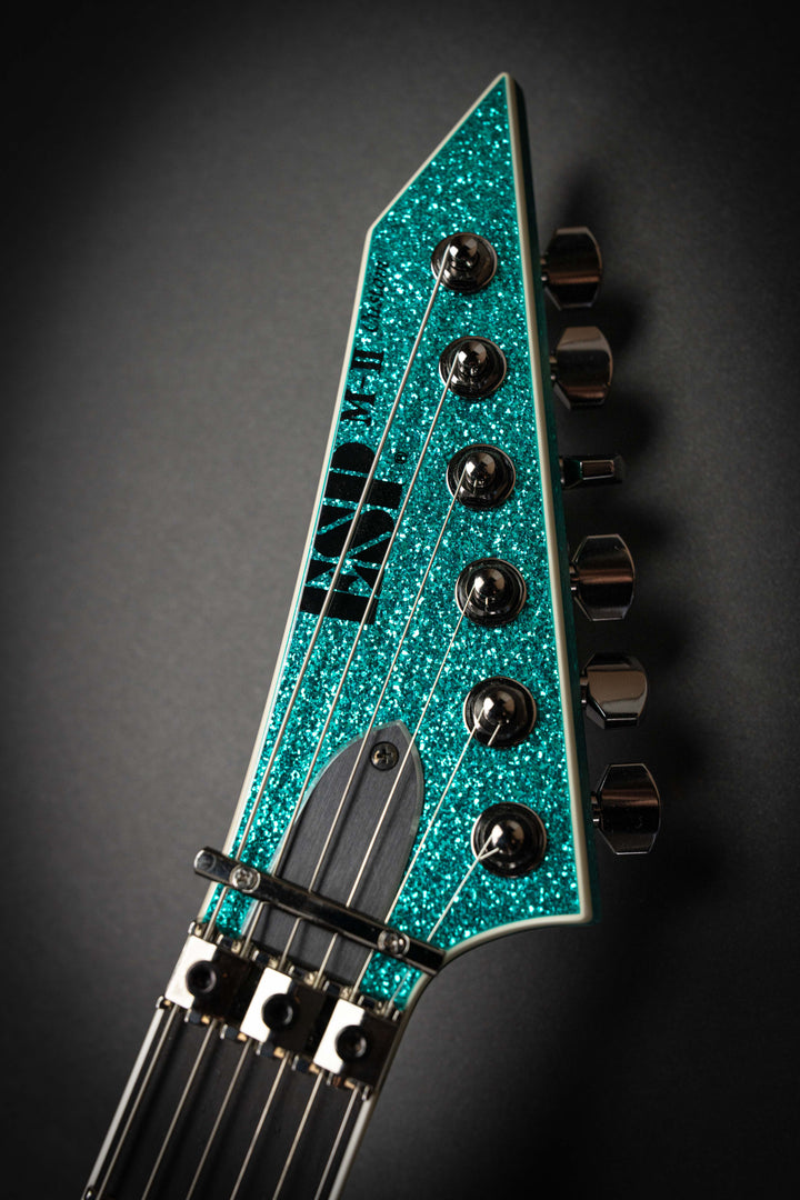 Custom Shop M-II CTM FR-E Large Flakes Turquoise Sparkle (E6670252)