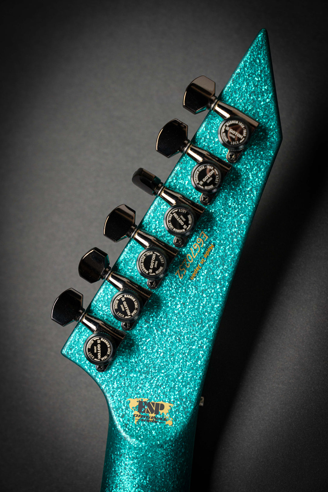 Custom Shop M-II CTM FR-E Large Flakes Turquoise Sparkle (E6670252)