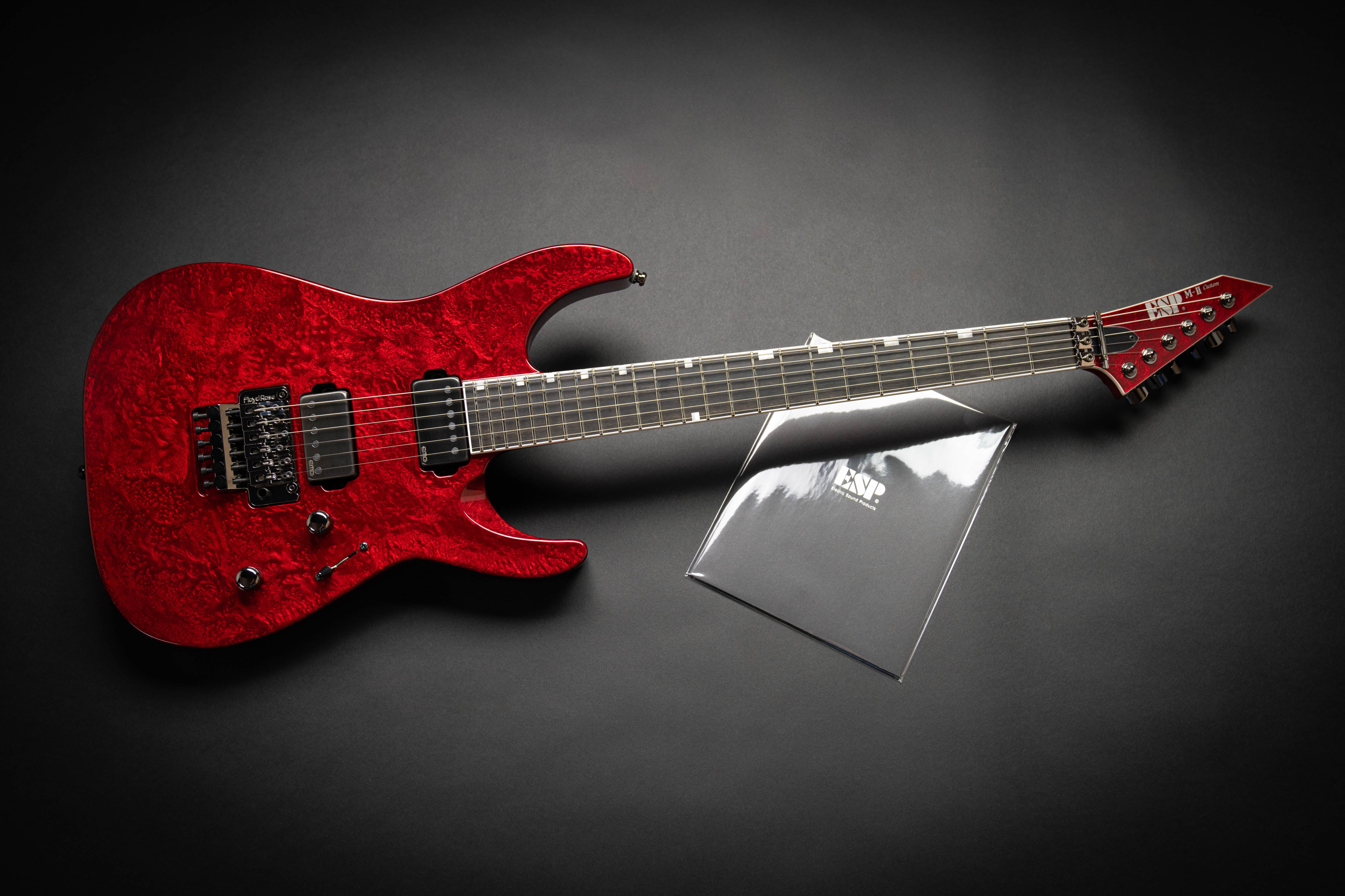 ESP Custom Shop M-II CTM FR-E Liquid Metal Red (E5811232