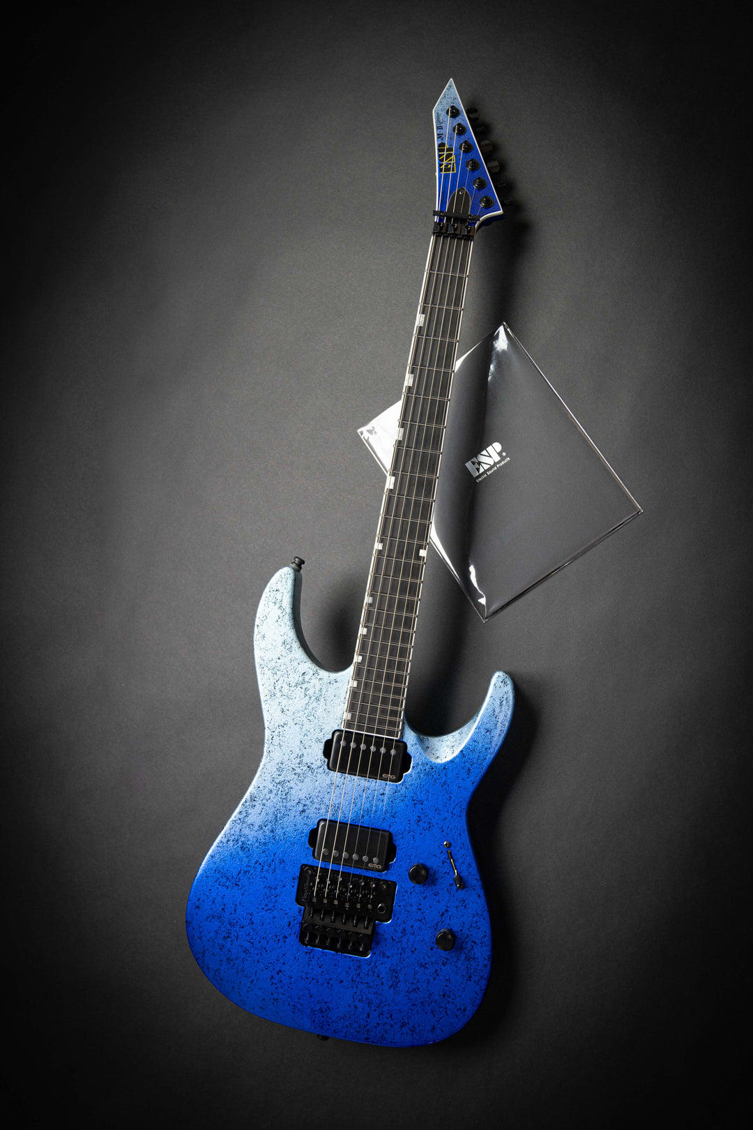 Custom Shop M-II CTM FR-E Mottled Blue Fade (E0620251)