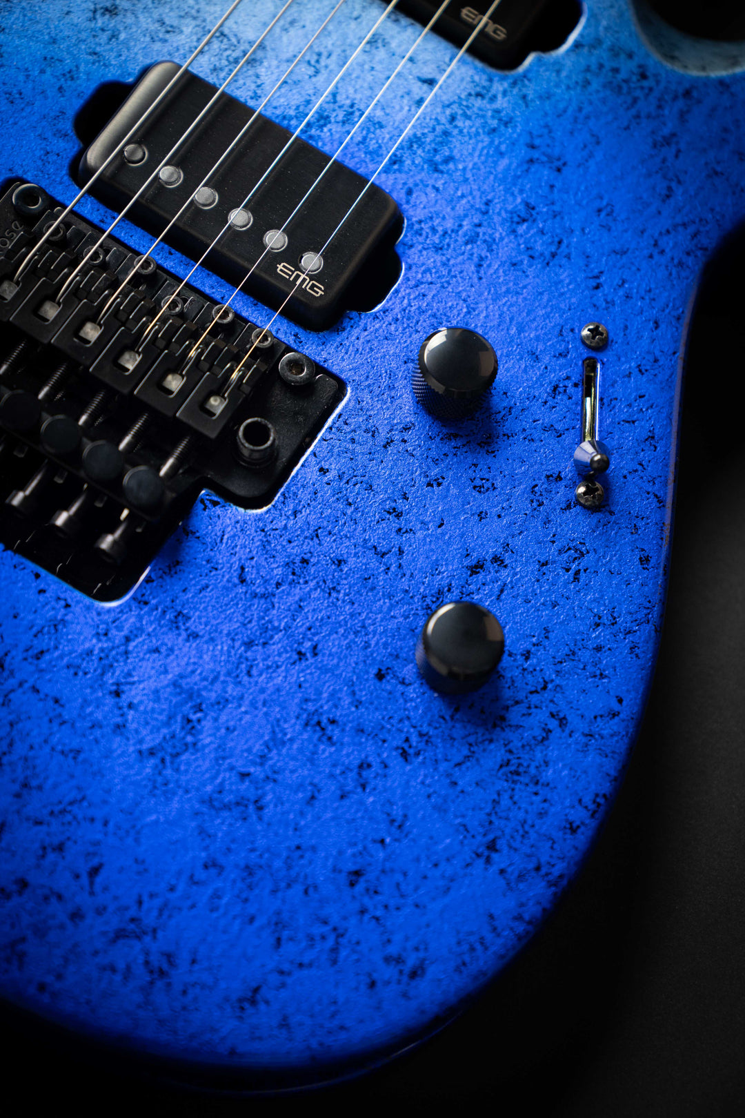 Custom Shop M-II CTM FR-E Mottled Blue Fade (E0620251)