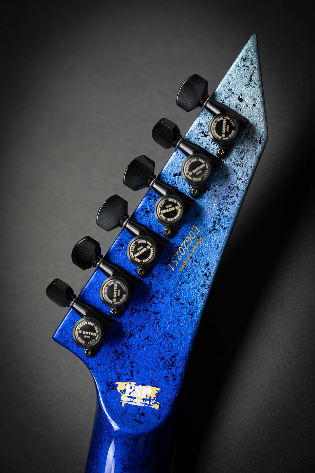 Custom Shop M-II CTM FR-E Mottled Blue Fade (E0620251)