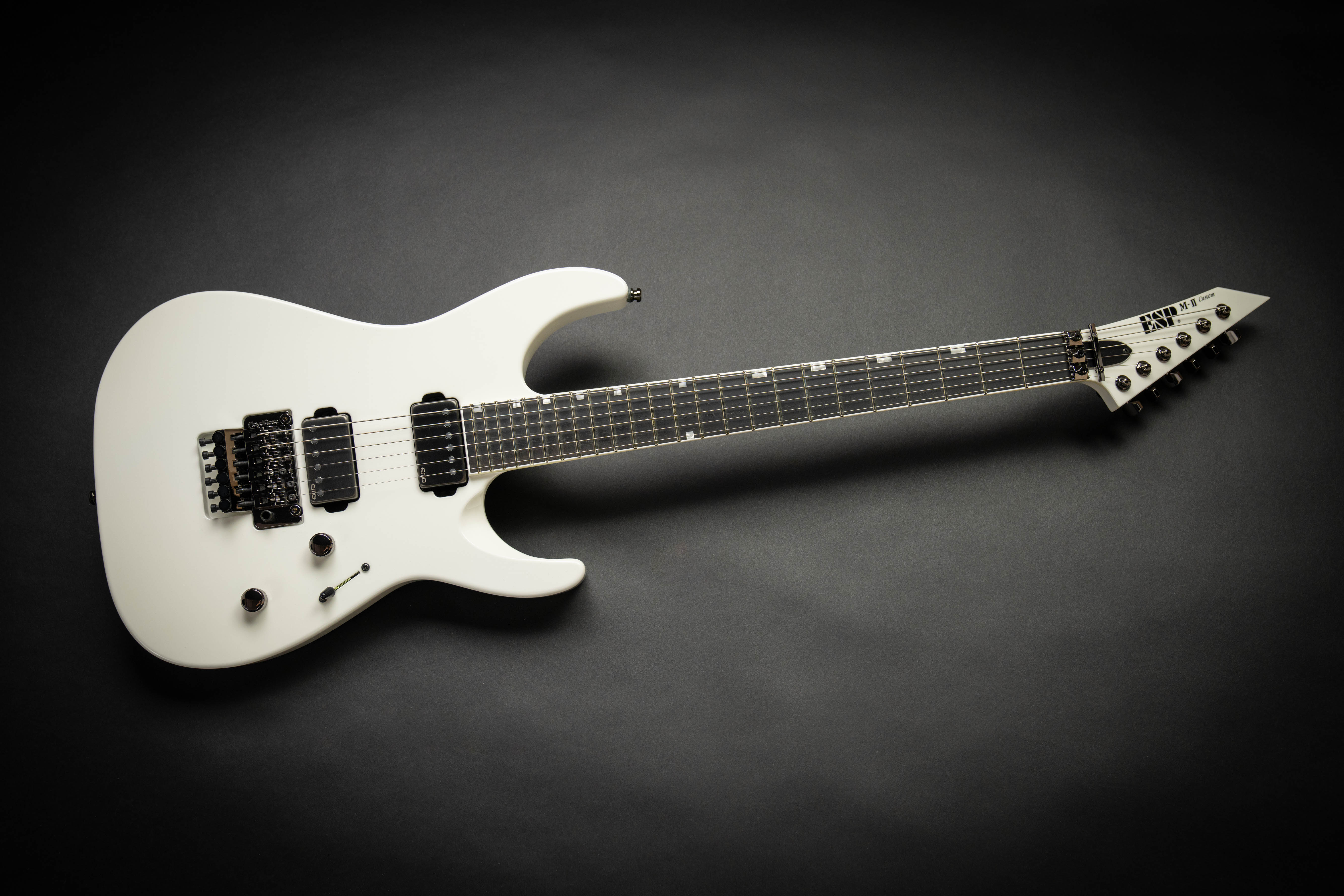 ESP Custom Shop M-II CTM FR-E Snow White (E1420242) – Guitars