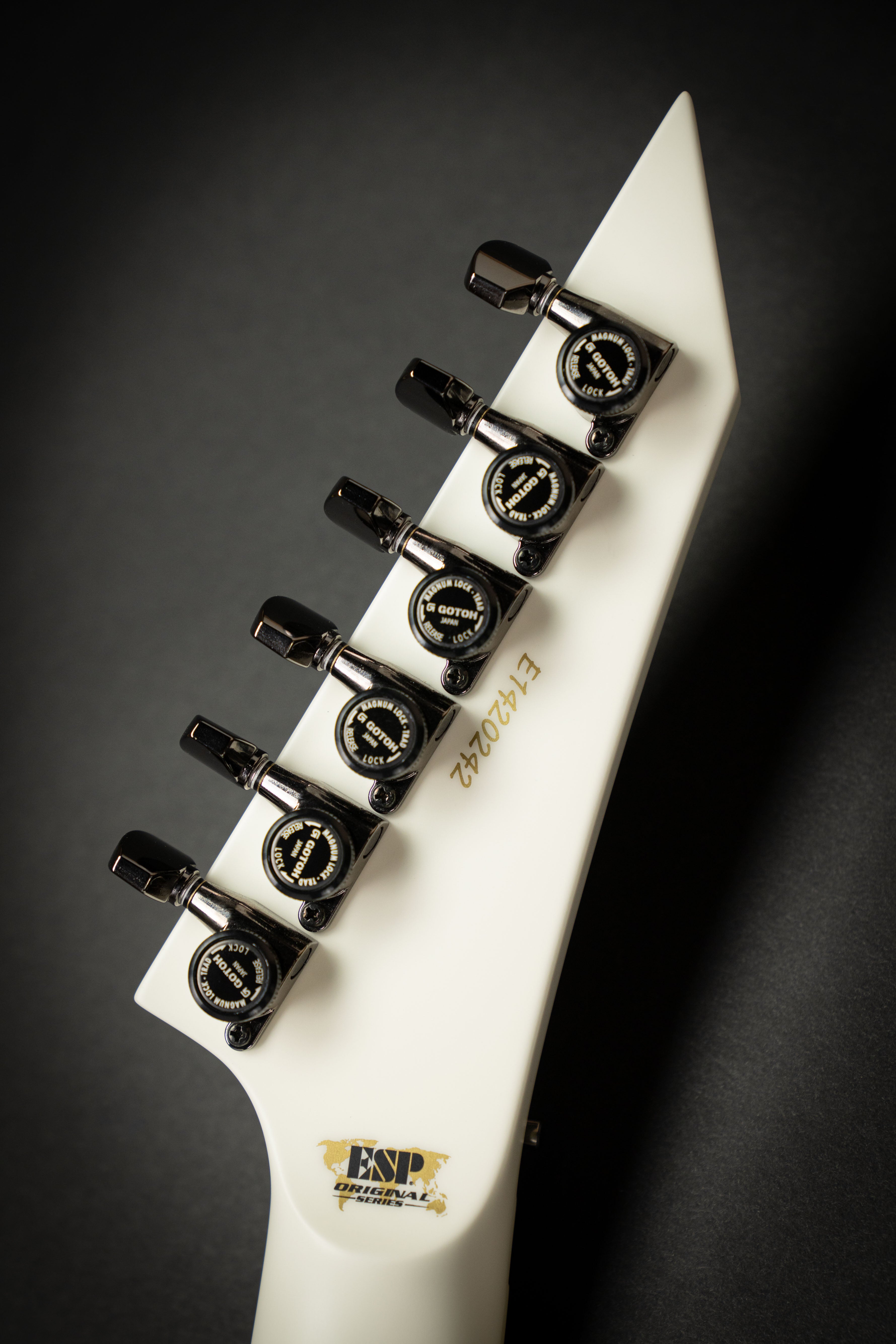 ESP Custom Shop M-II CTM FR-E Snow White (E1420242) – Guitars