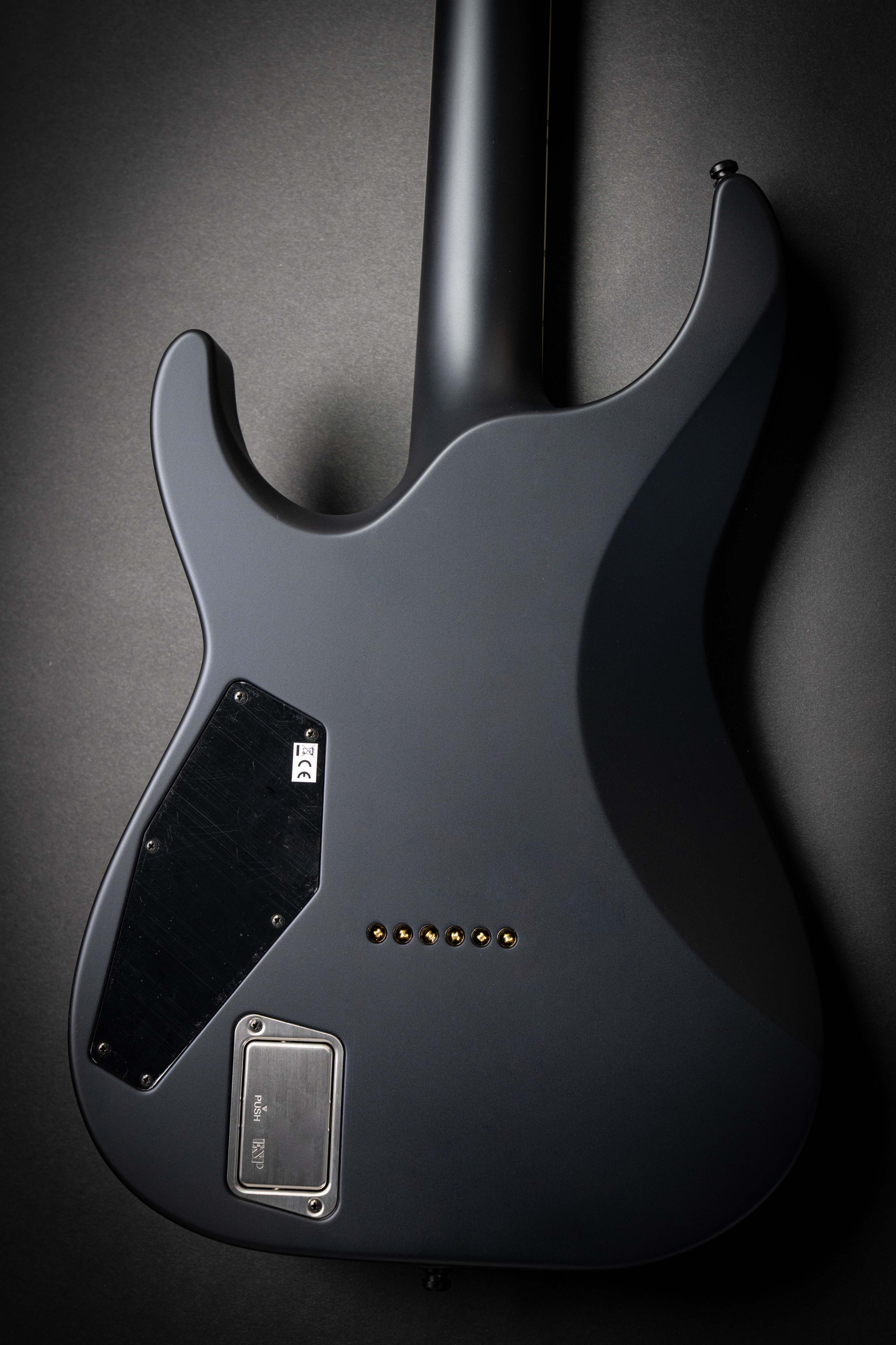 ESP Custom Shop M-II CTM NT-E Black Stone (E8330252) – Guitars