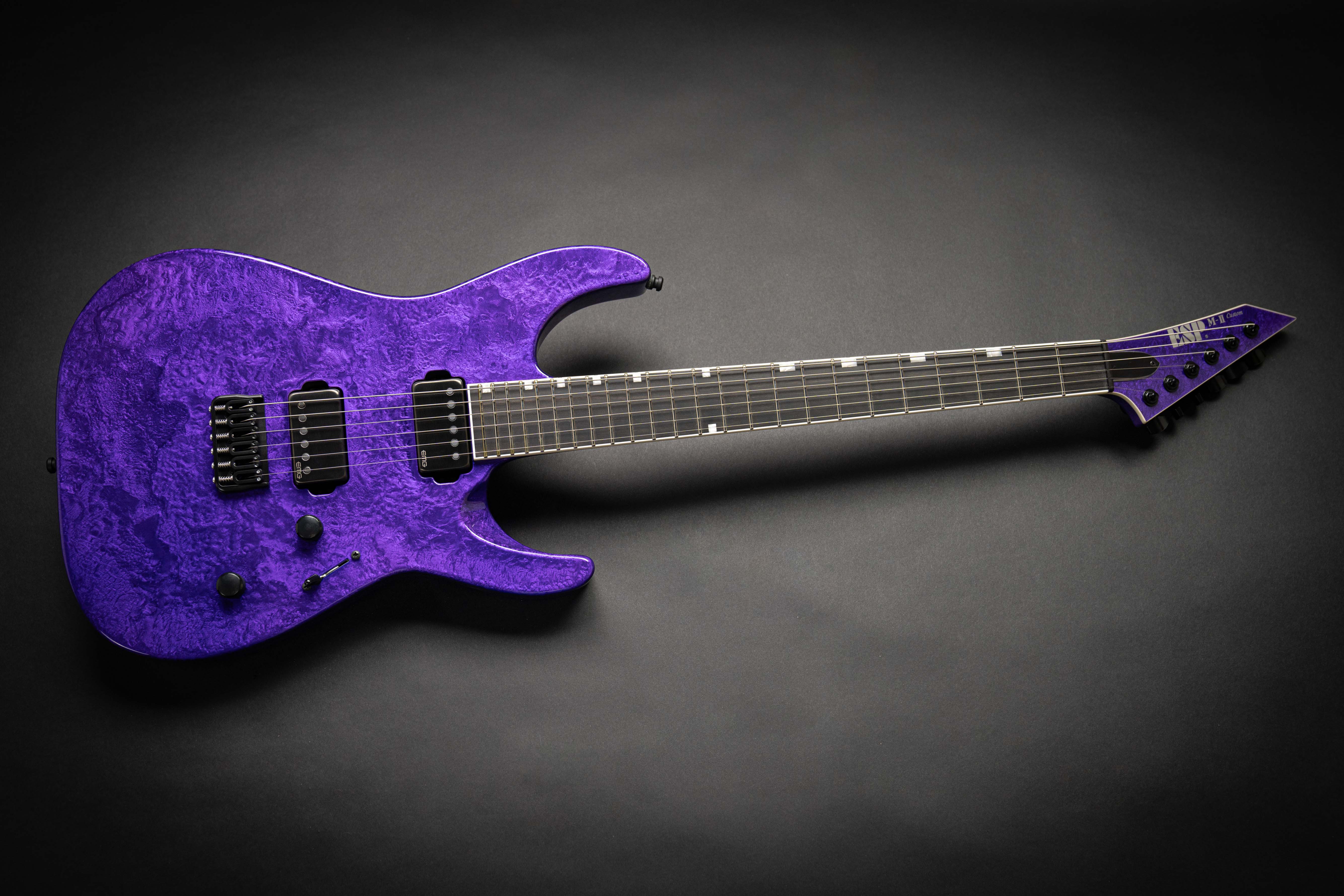 ESP Custom Shop M-II CTM NT-E Liquid Metal Purple (E7021232