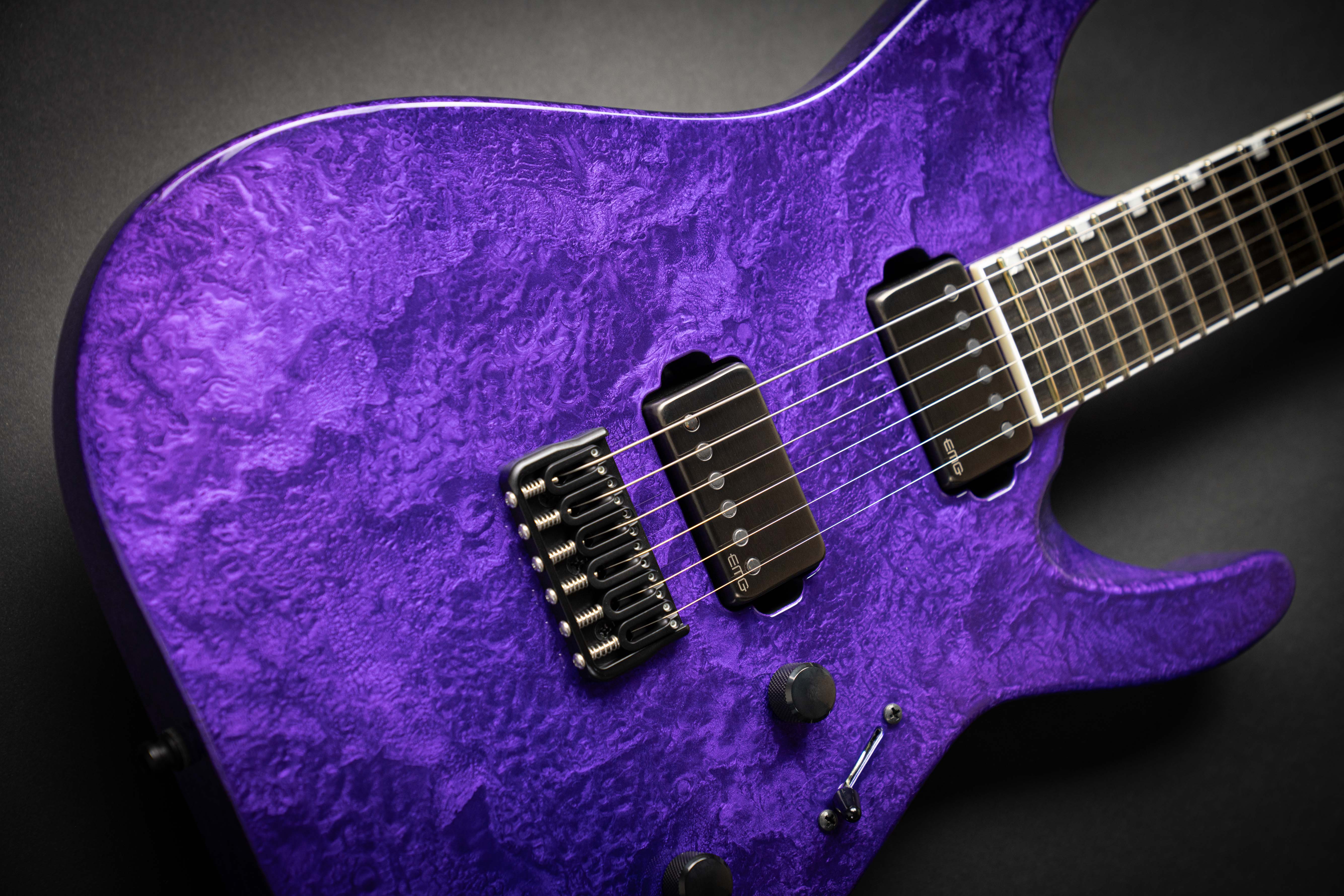 ESP Custom Shop M-II CTM NT-E Liquid Metal Purple (E7021232